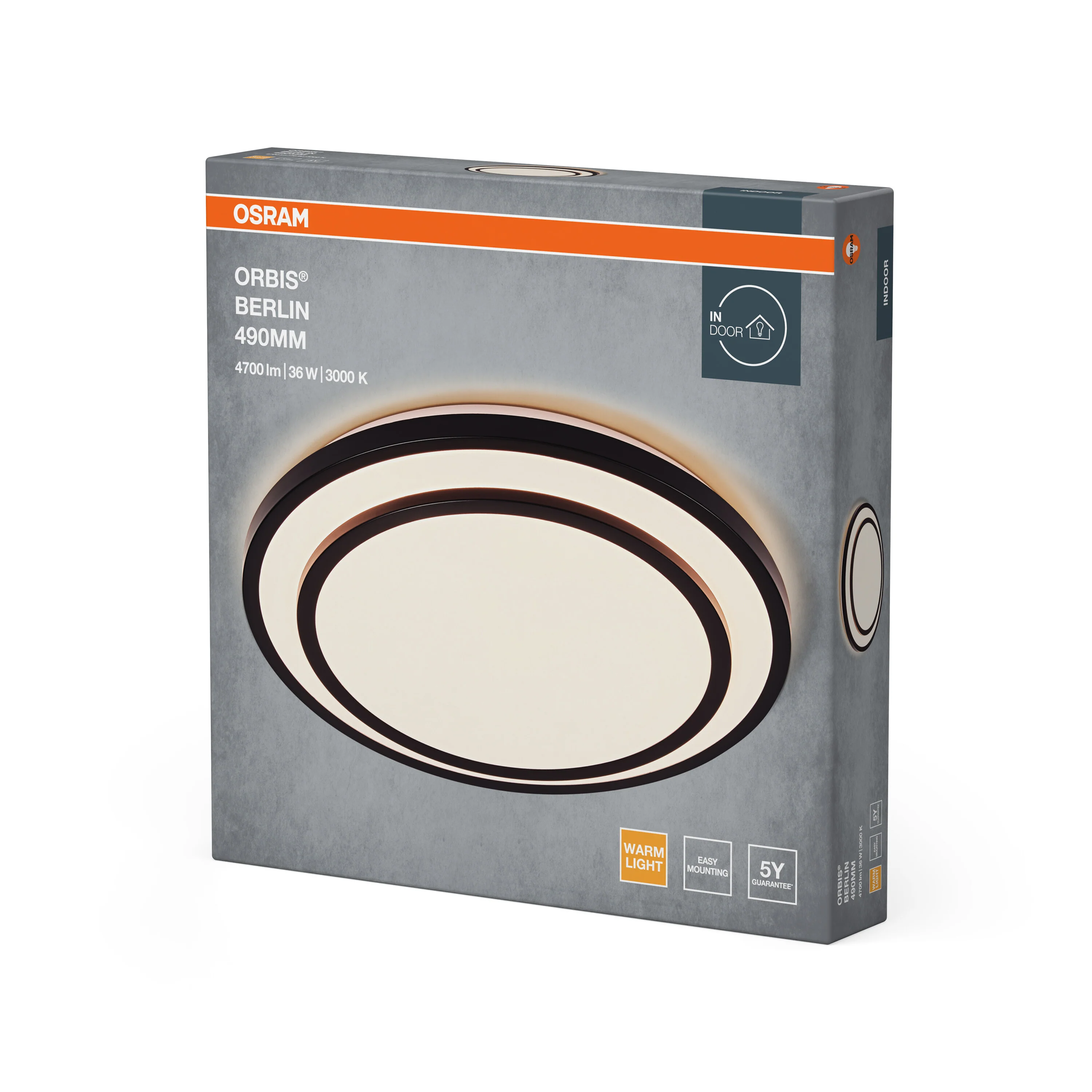 OSRAM ORBIS BERLIN 490mm 36W 830 czarny - Image 6