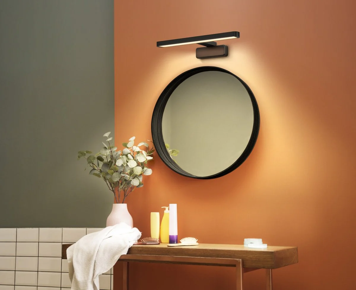OSRAM Orbis Disc Bar listwa do lustra łazienkowego czarna - Image 4
