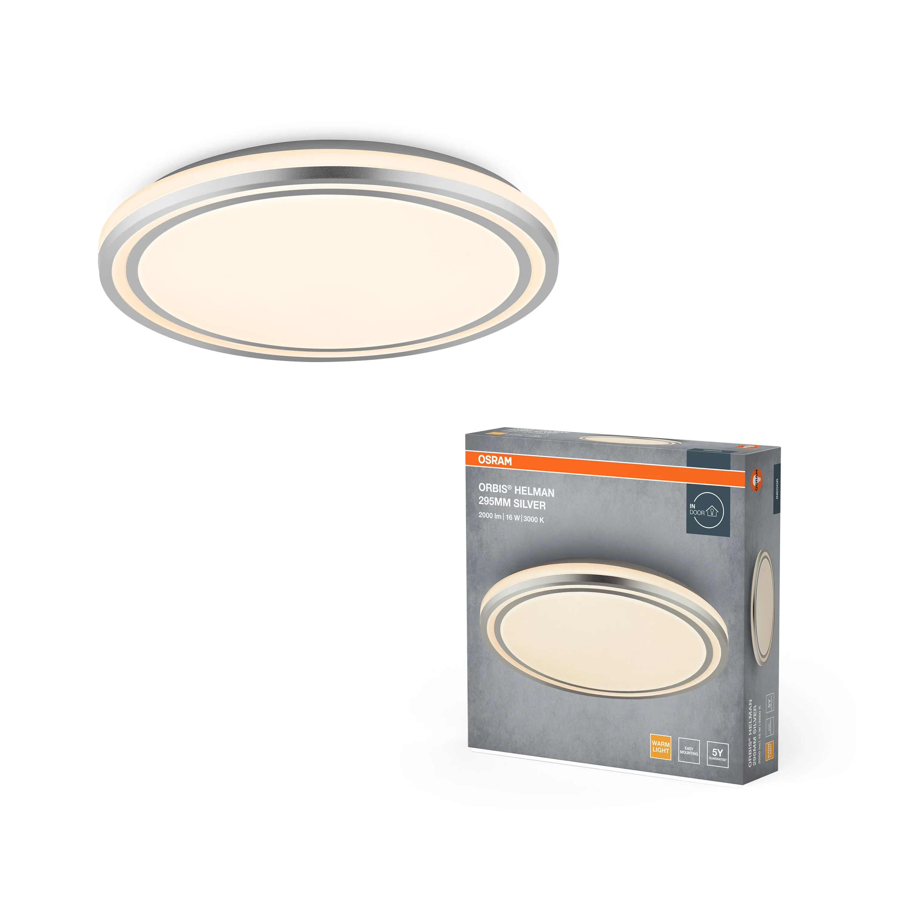 OSRAM Orbis Flame 1x5.5W CCT DIM IP44 biały - Image 5
