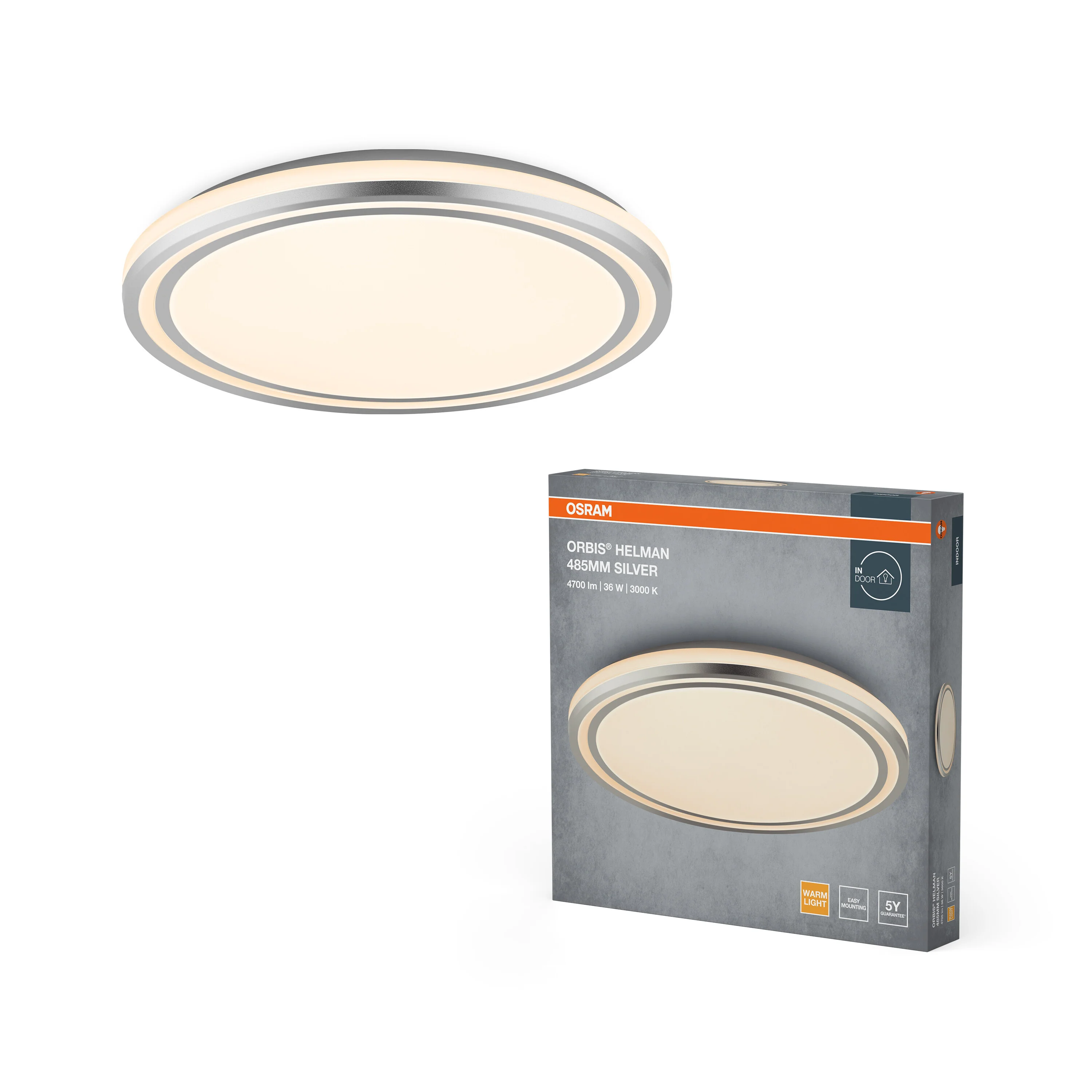 OSRAM Orbis Flame 2x5.5W CCT DIM IP44 biały - Image 5