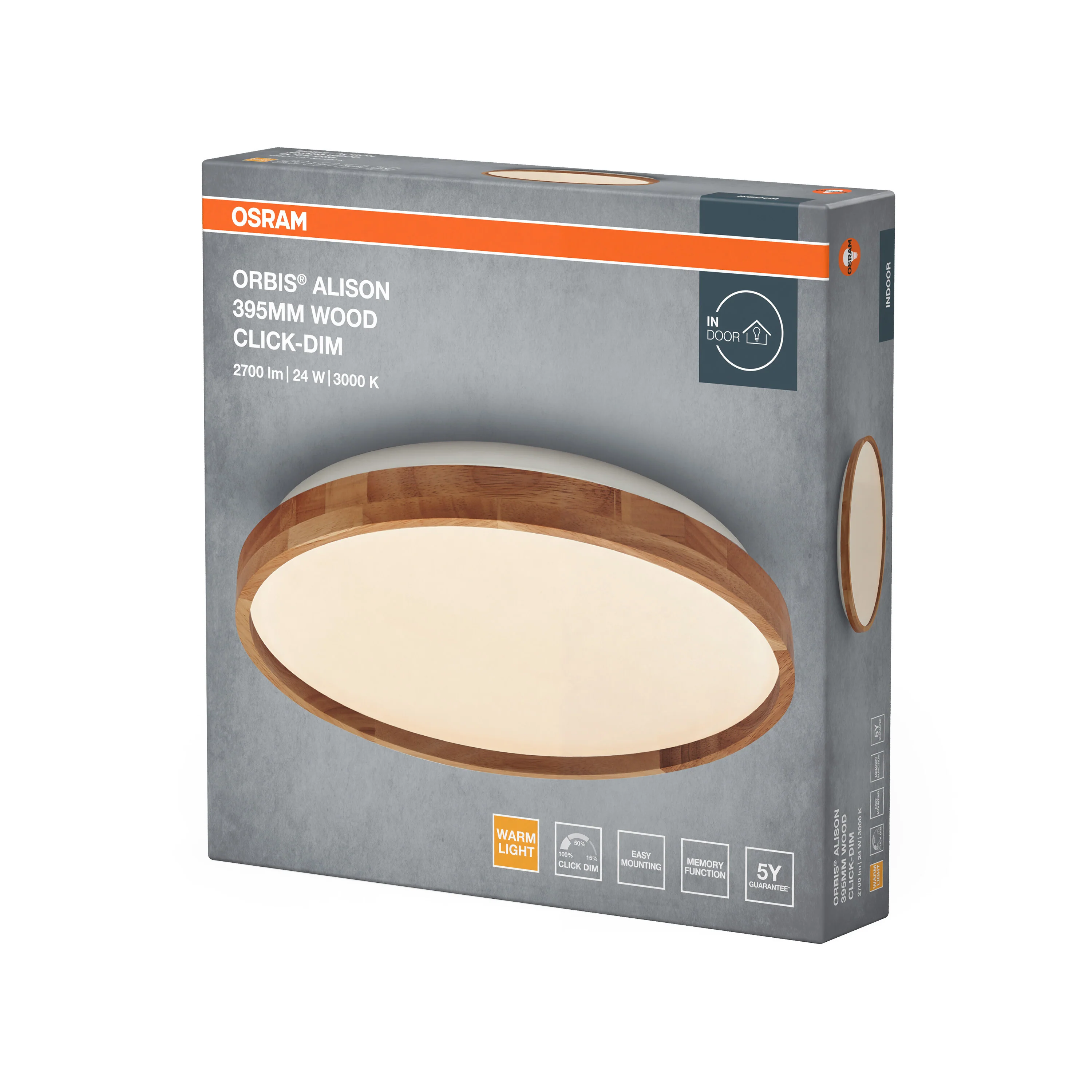 OSRAM Orbis Flame 2x5.5W CCT DIM IP44 chrom - Image 6