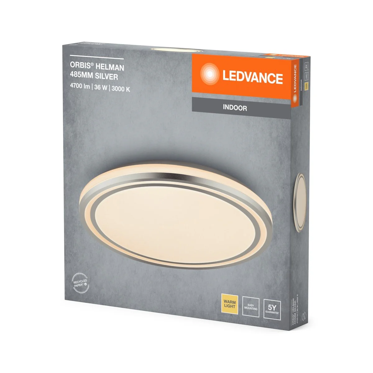 OSRAM Orbis Helman 485MM 36W 830 biało-srebrny - Image 2