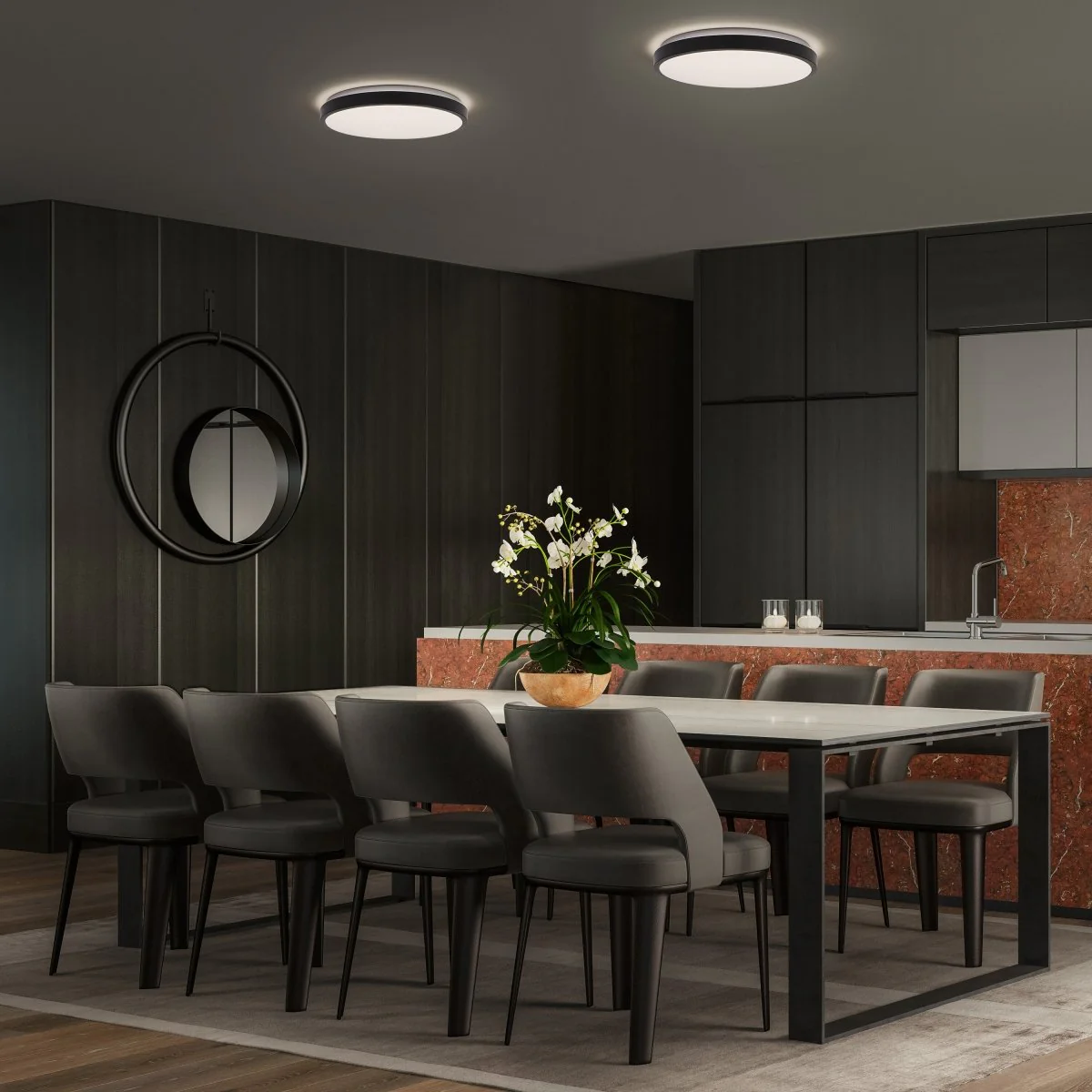 OSRAM ORBIS LONDON 280mm 16W 830 czarny - Image 4