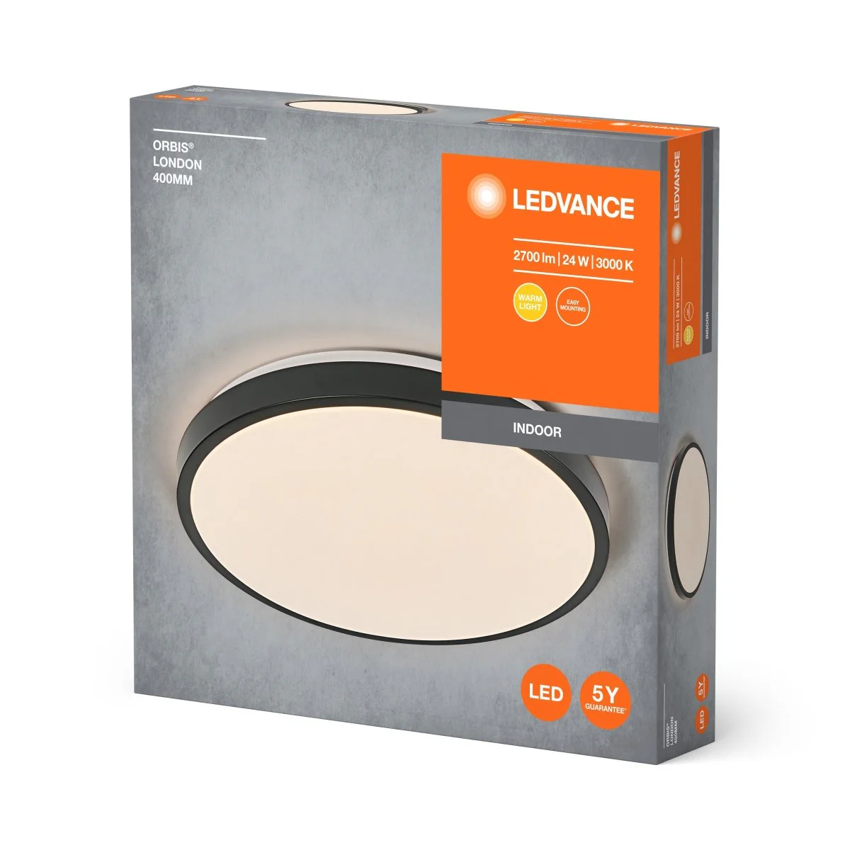 OSRAM ORBIS LONDON 400 mm 24W 830 BK - Image 2