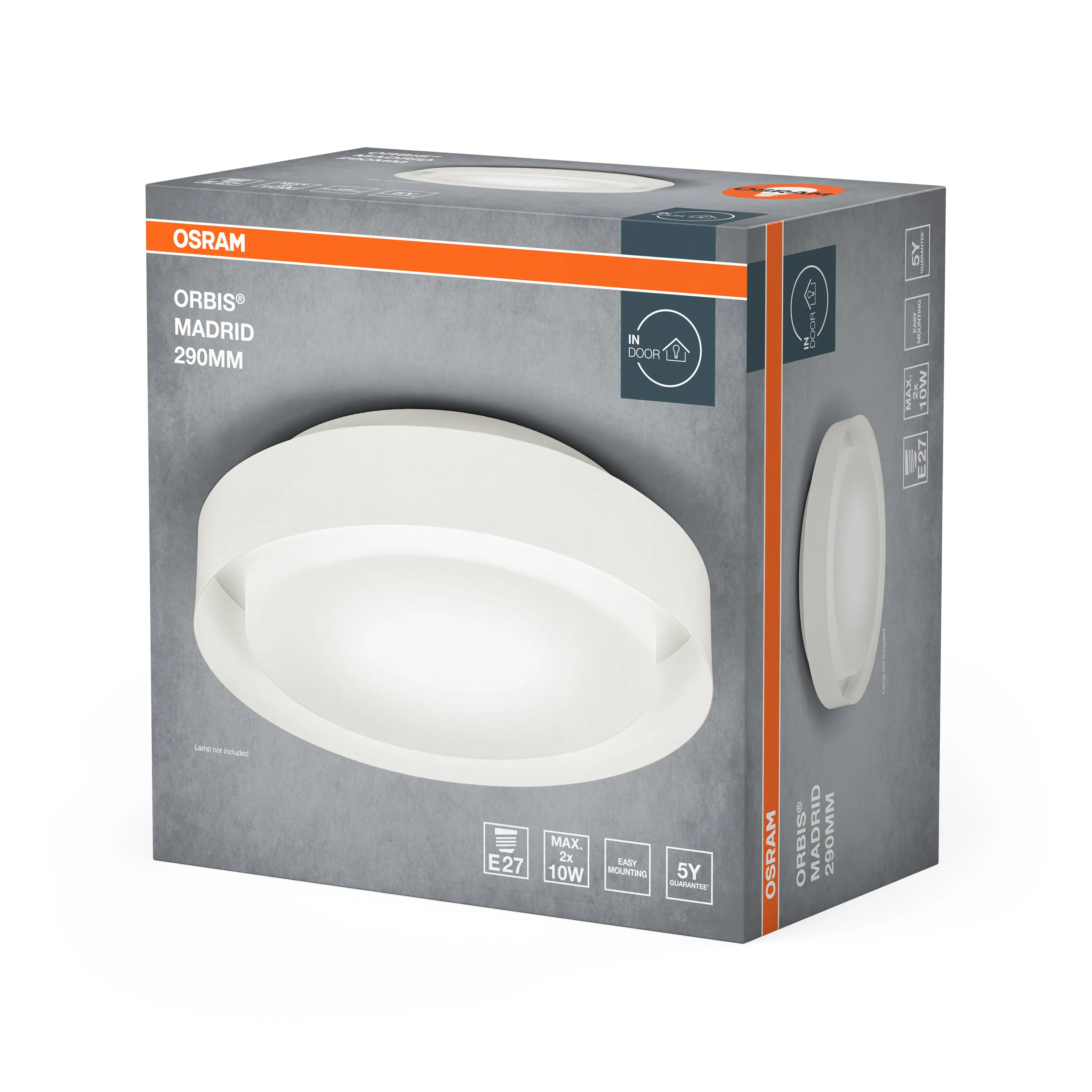 OSRAM ORBIS MADRID 290mm 2xE27 biały - Image 6