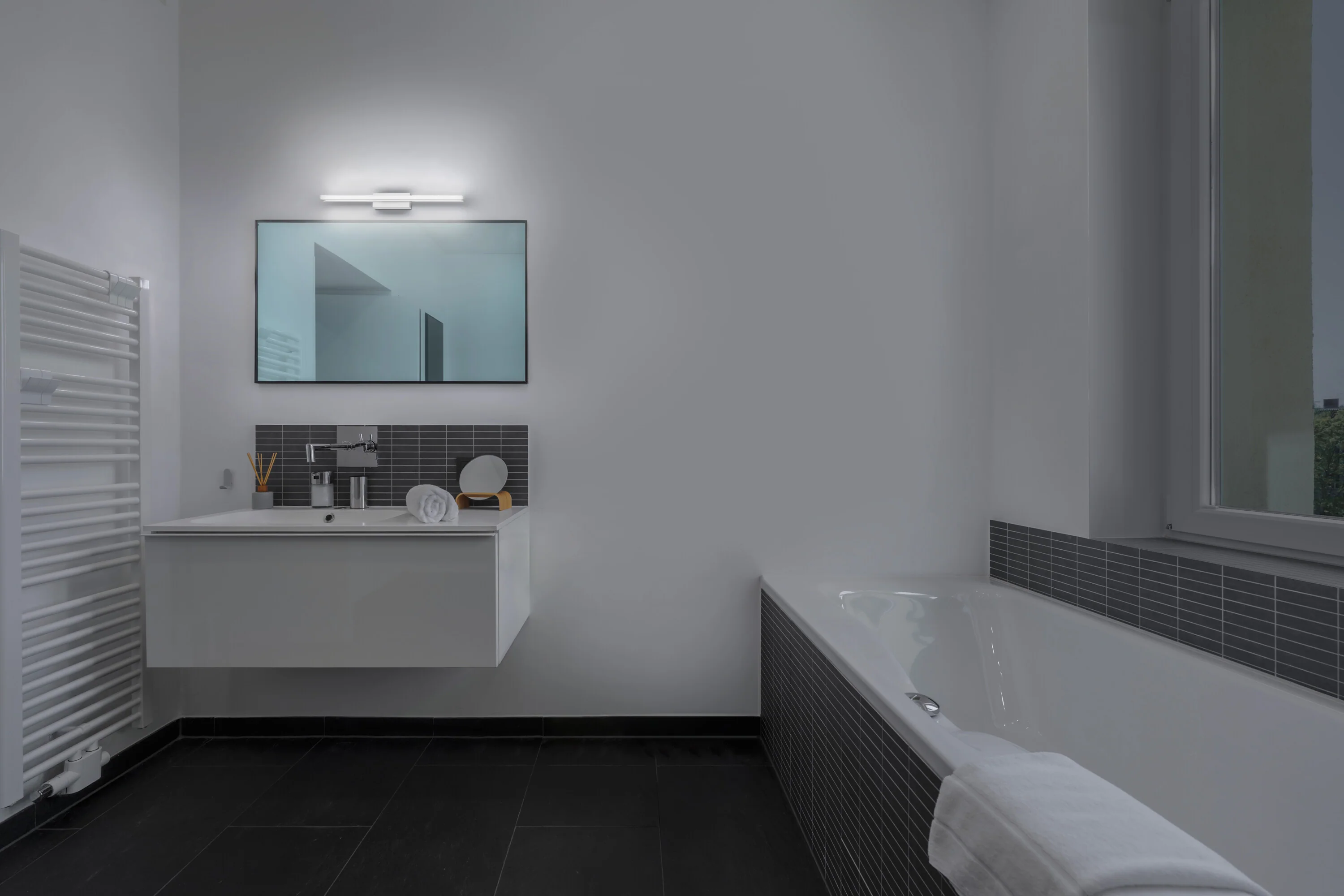 OSRAM Orbis Mirror Lustro 40cm Click CCT DIM IP44 białe - Image 8