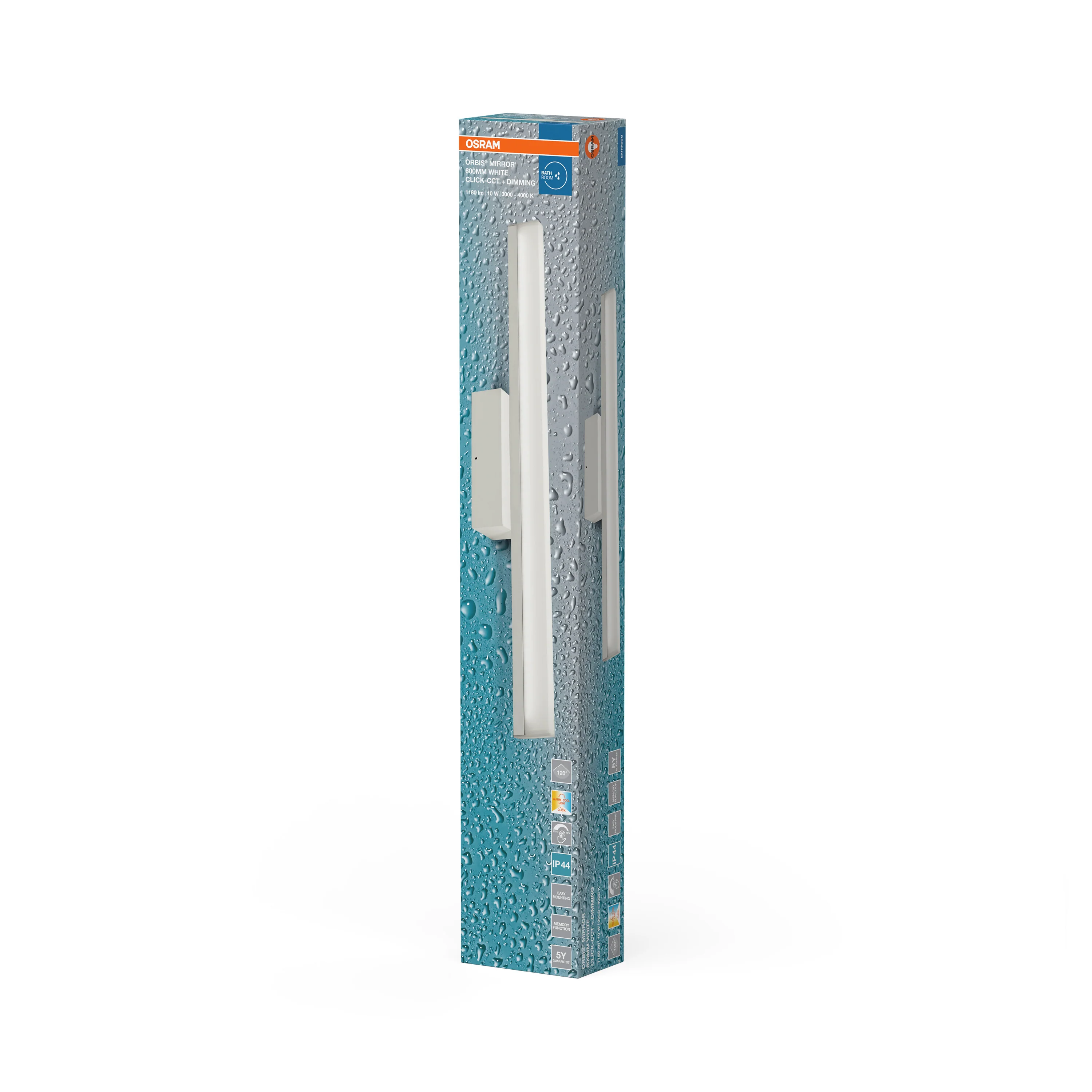 OSRAM Orbis Mirror Lustro 60cm Click CCT DIM IP44 białe - Image 6