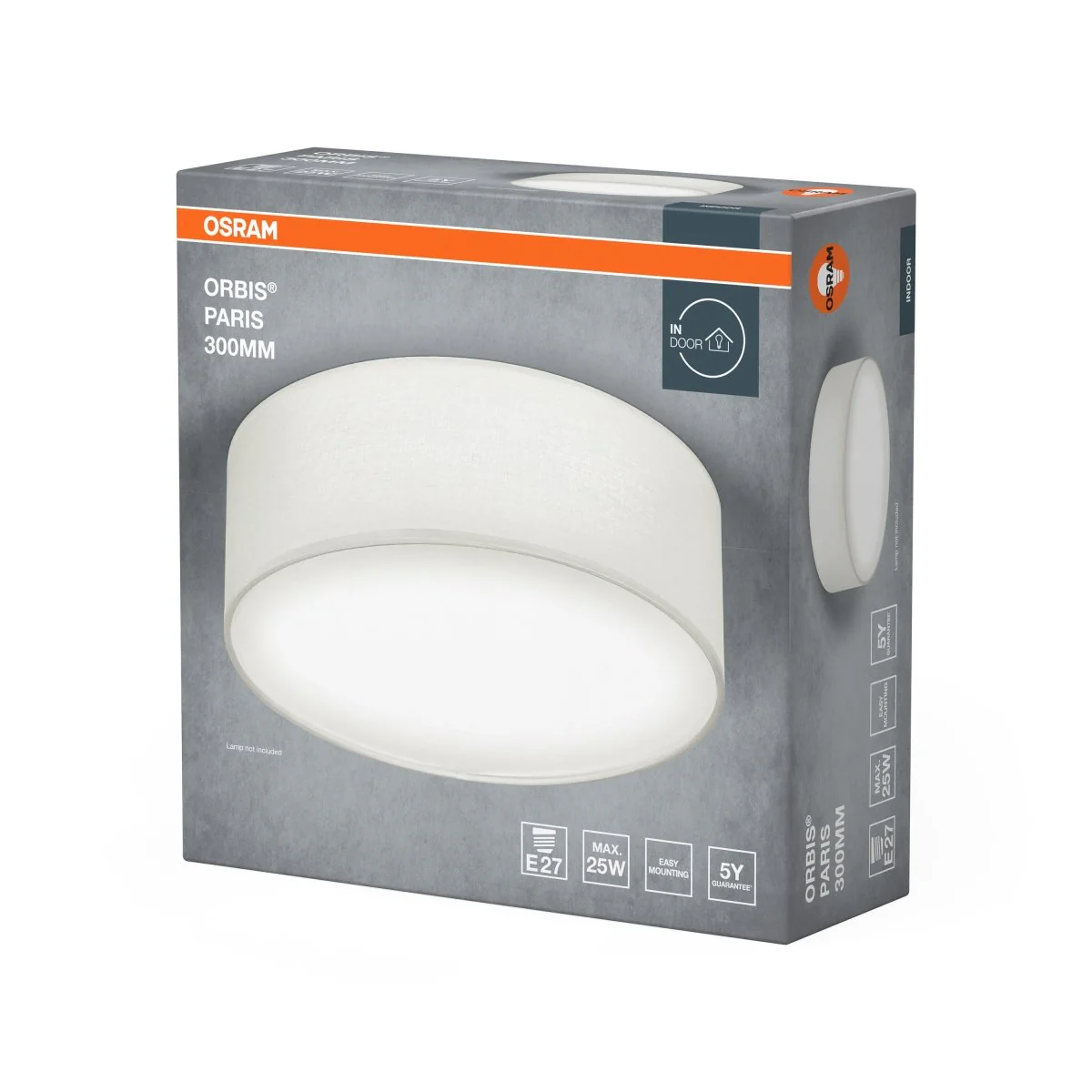 OSRAM ORBIS PARIS 300mm 1xE27 biały - Image 2