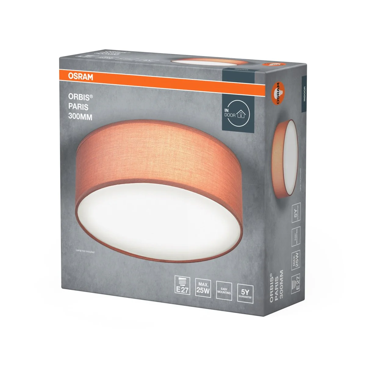 OSRAM ORBIS PARIS 300mm 1xE27 brązowy - Image 2