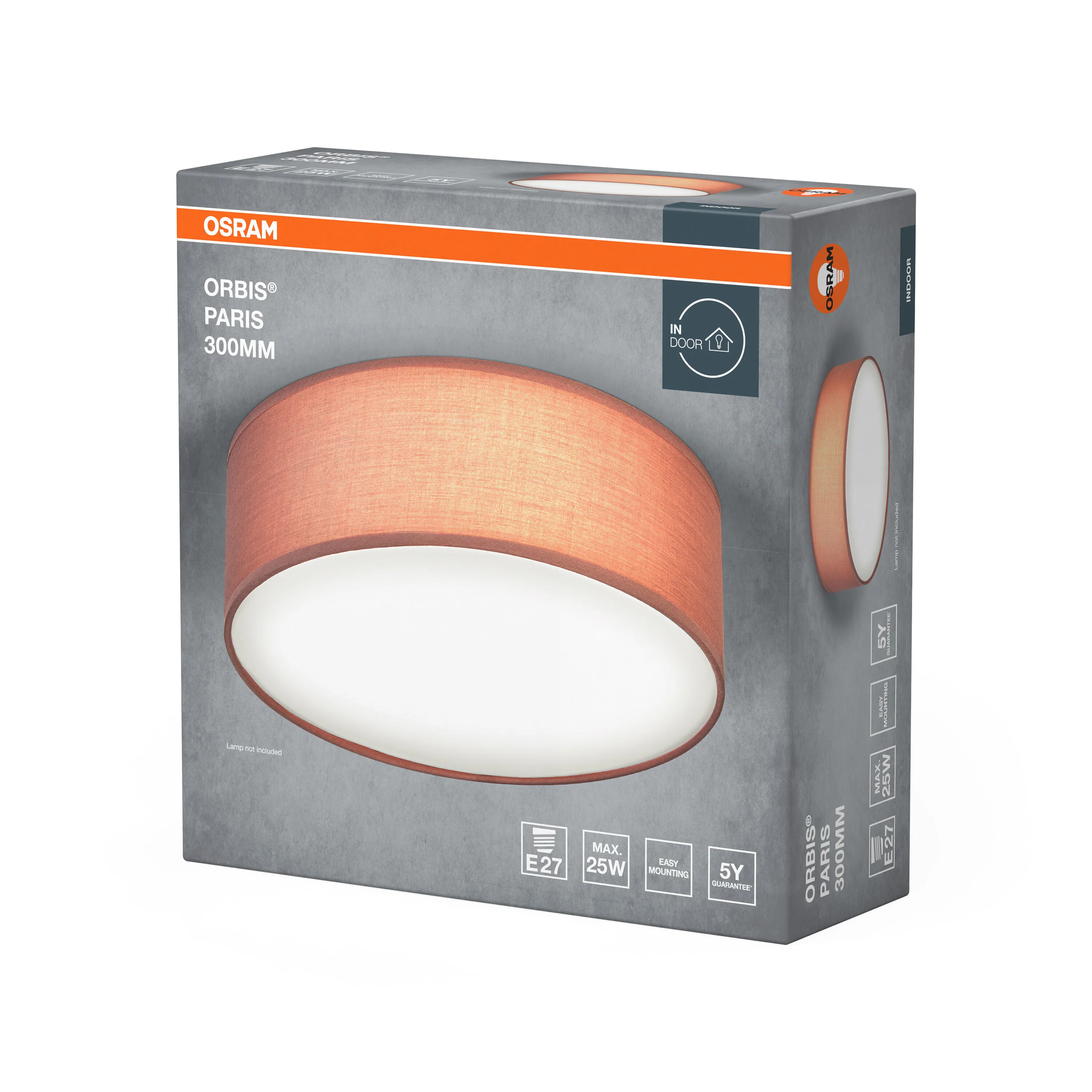 OSRAM ORBIS PARIS 300mm 1xE27 brązowy - Image 6