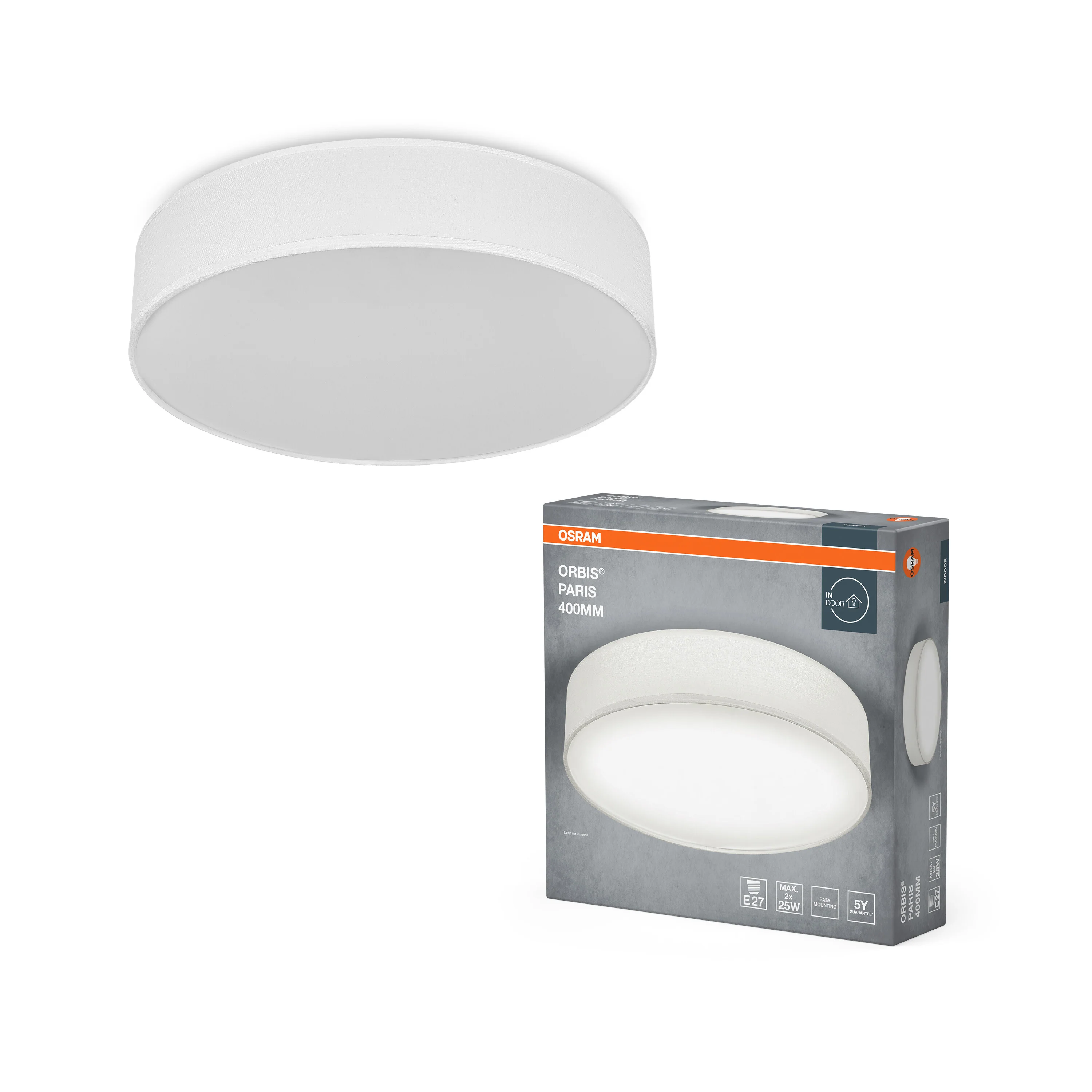 OSRAM ORBIS PARIS 400mm 2xE27 biały - Image 5