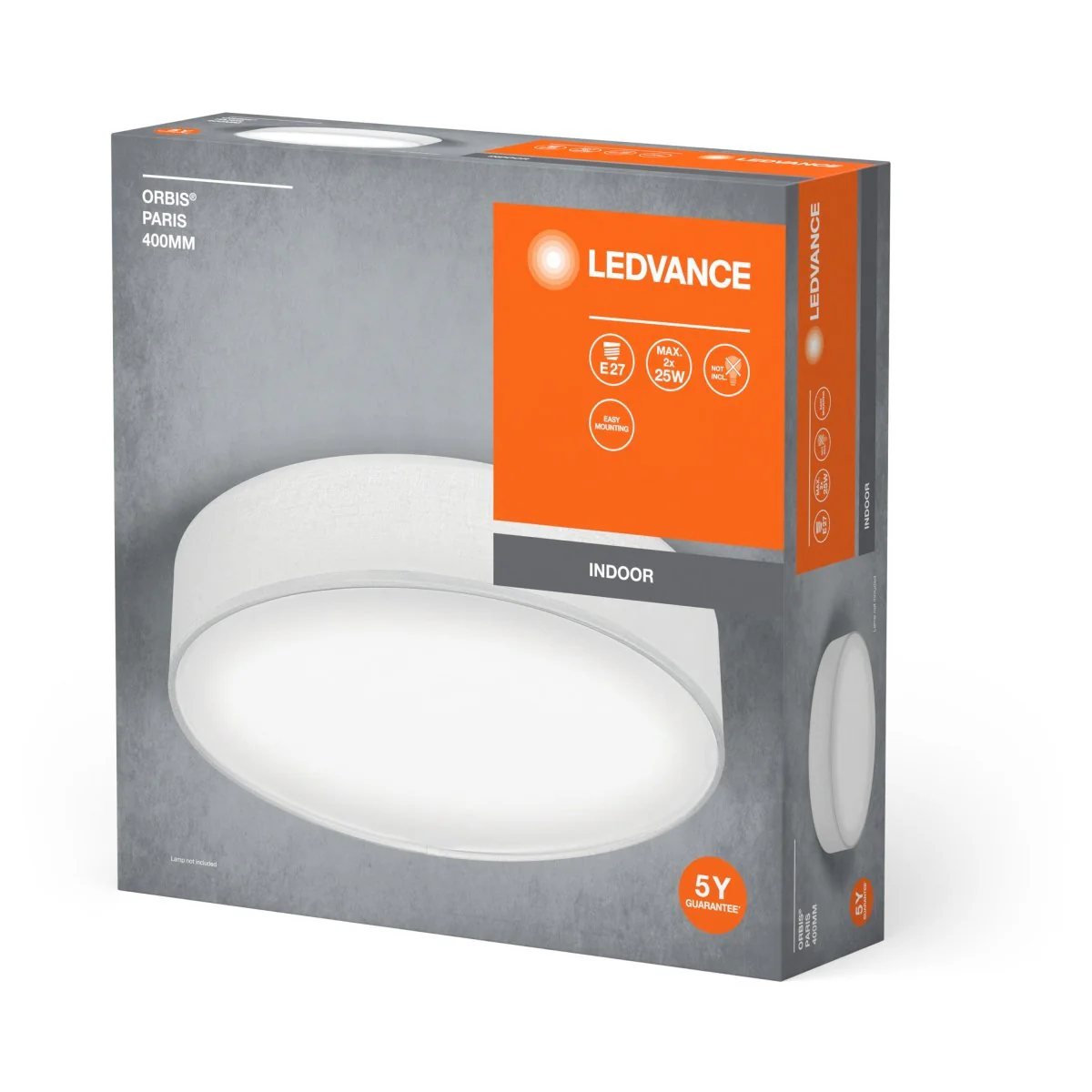 OSRAM ORBIS PARIS 400mm 2xE27 śnieżnobiały - Image 2