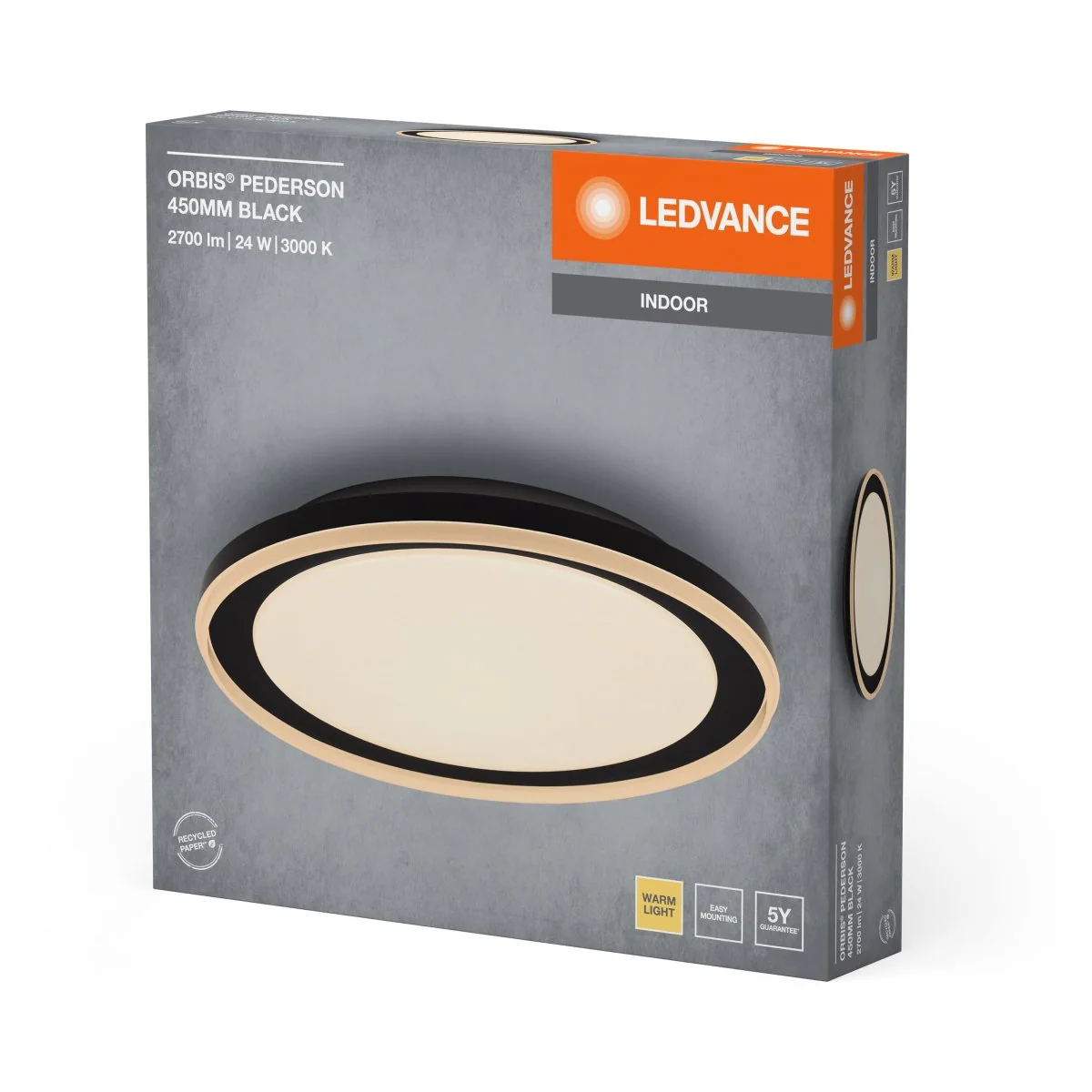 OSRAM Orbis Pederson 450MM 24W 830 czarny - Image 2