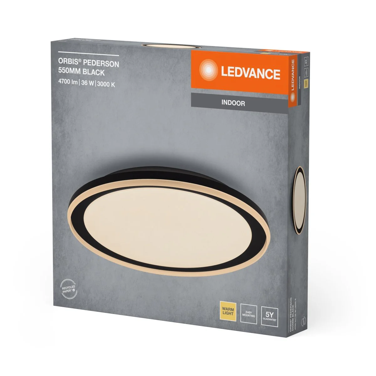 OSRAM Orbis Pederson 550MM 36W 830 czarny - Image 2