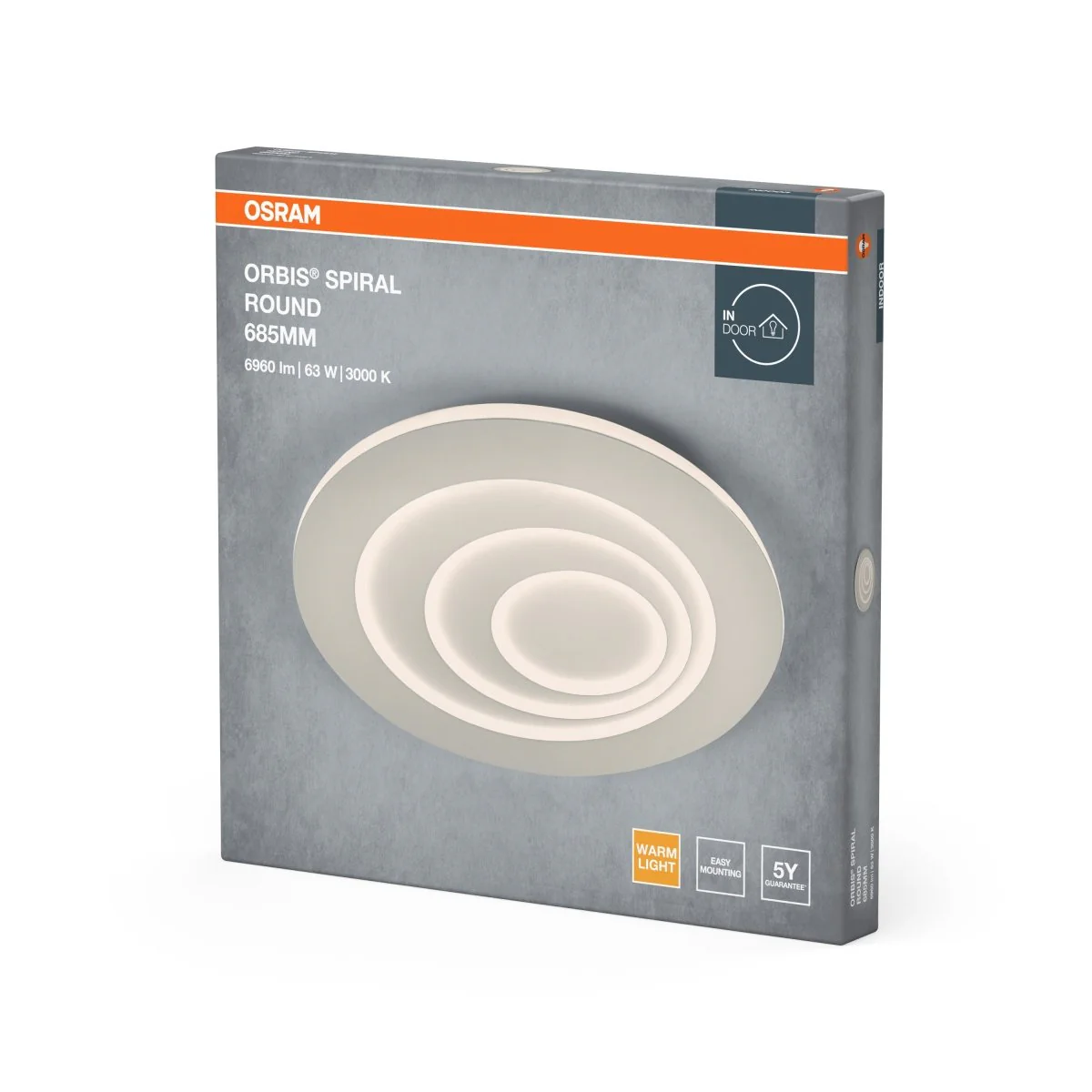 OSRAM Orbis Spiral Lampa okrągła 685mm 63W biała - Image 2