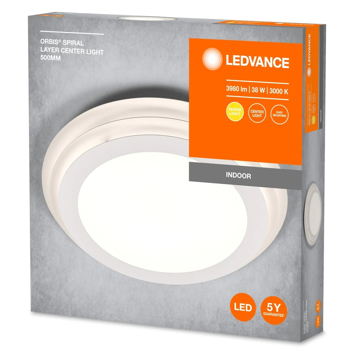 OSRAM ORBIS SPIRAL LAYERS okrągła 38W biały - Image 2