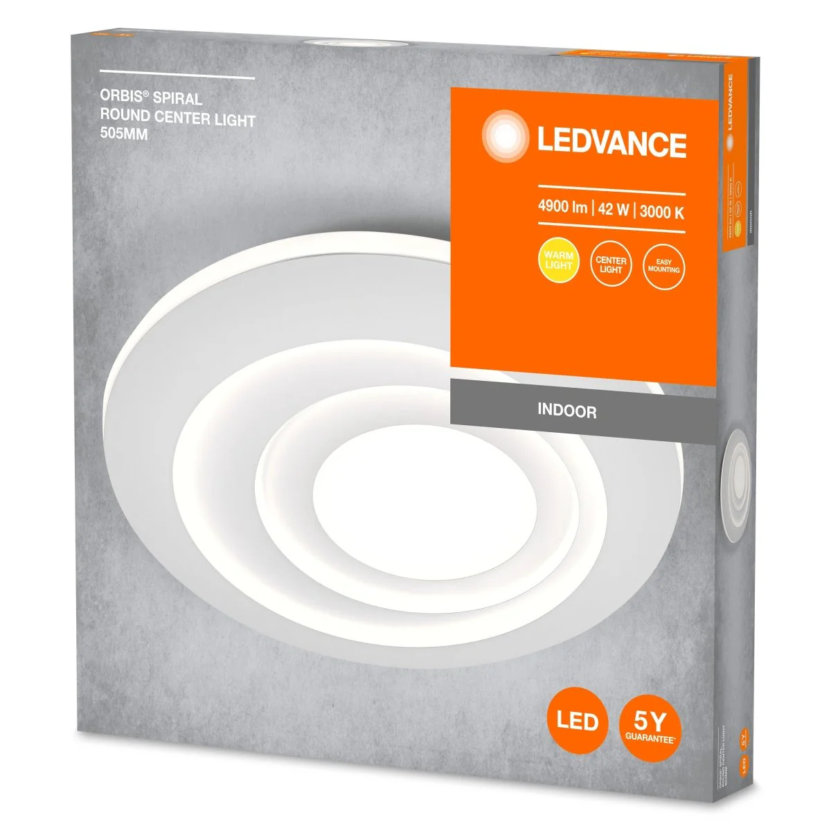 OSRAM ORBIS SPIRAL MAIN AND SIDE LIGHT 42W biały - Image 2