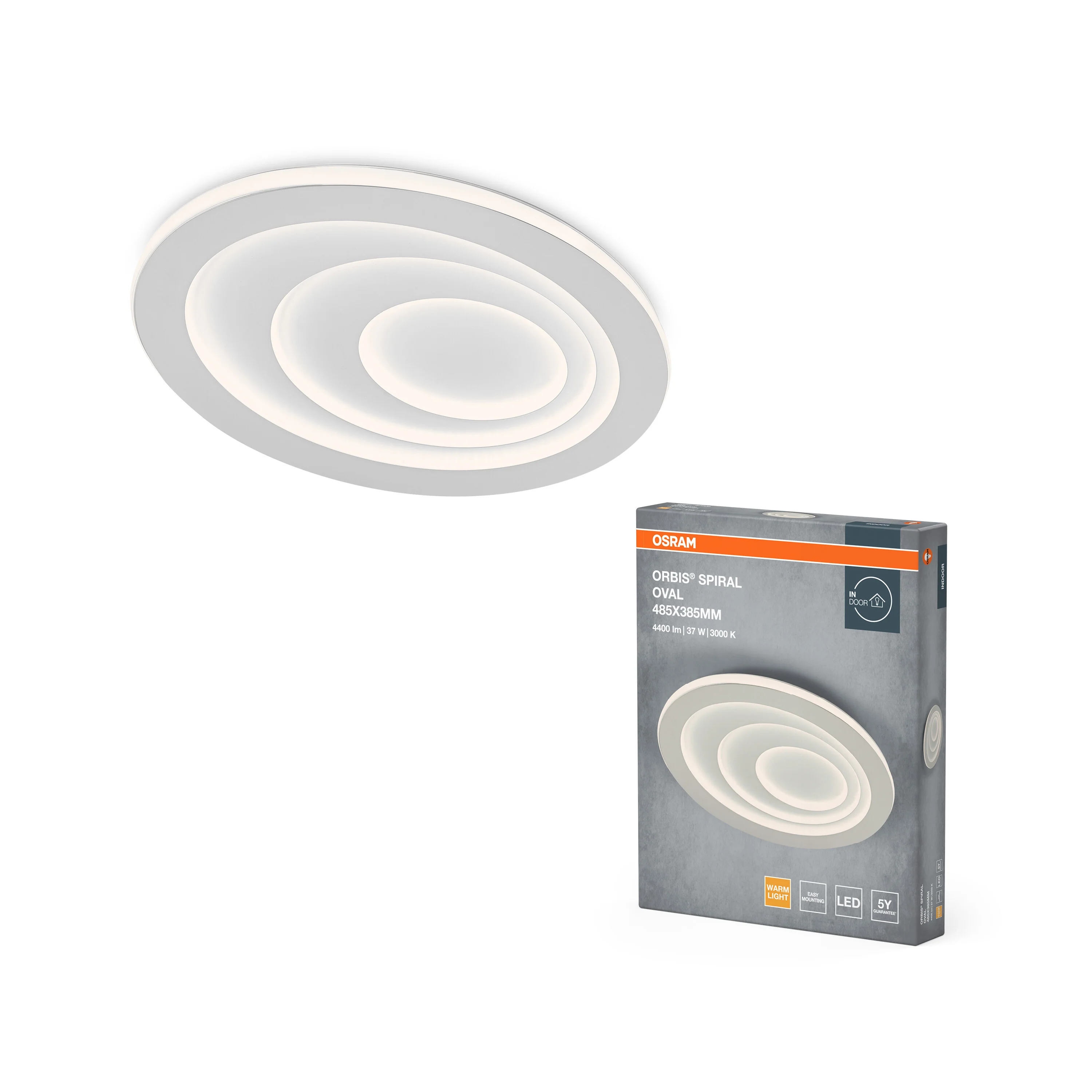 OSRAM Orbis Spiral Oval 485mm 37W biały - Image 5
