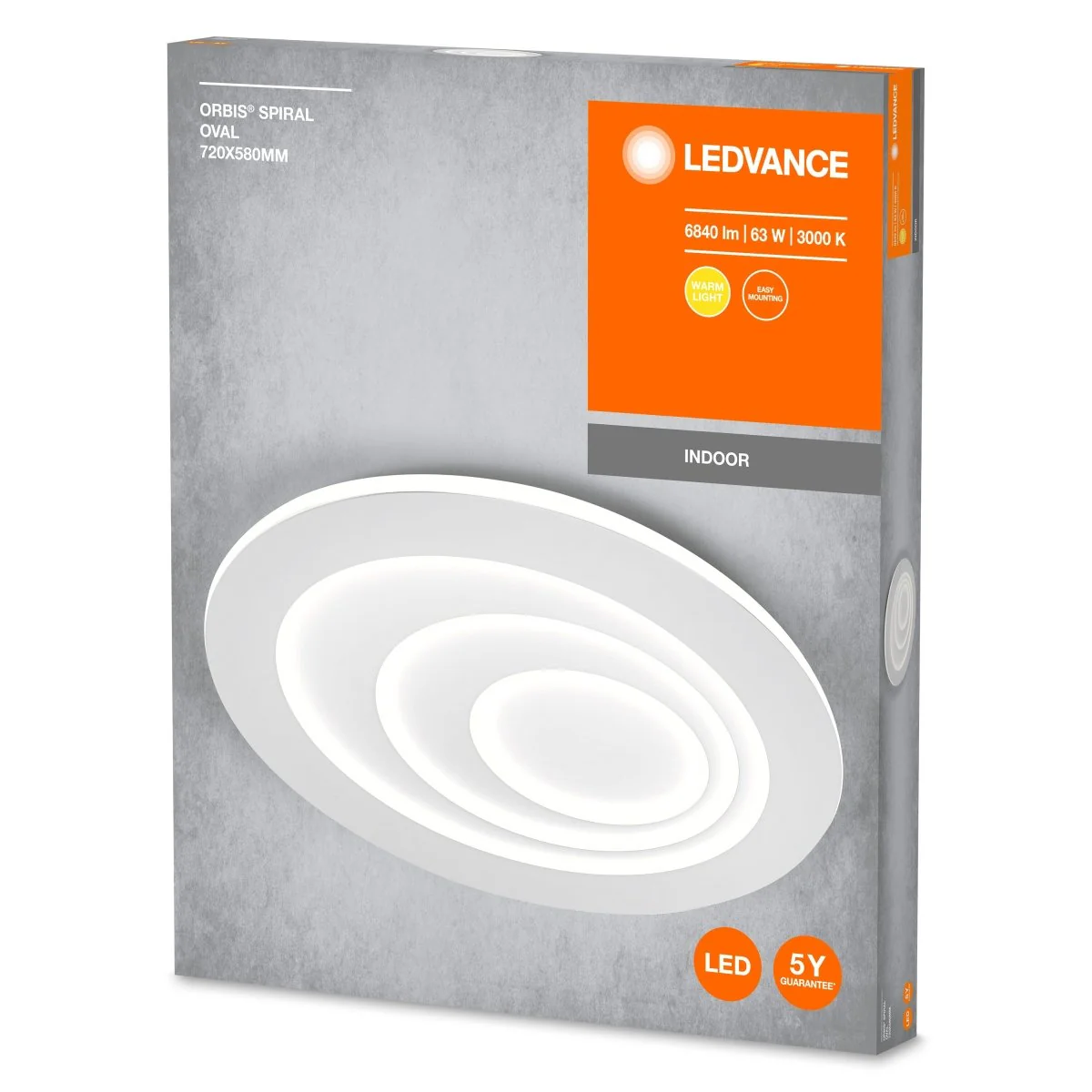 OSRAM ORBIS SPIRAL OVAL 720 mm 63W biały - Image 2