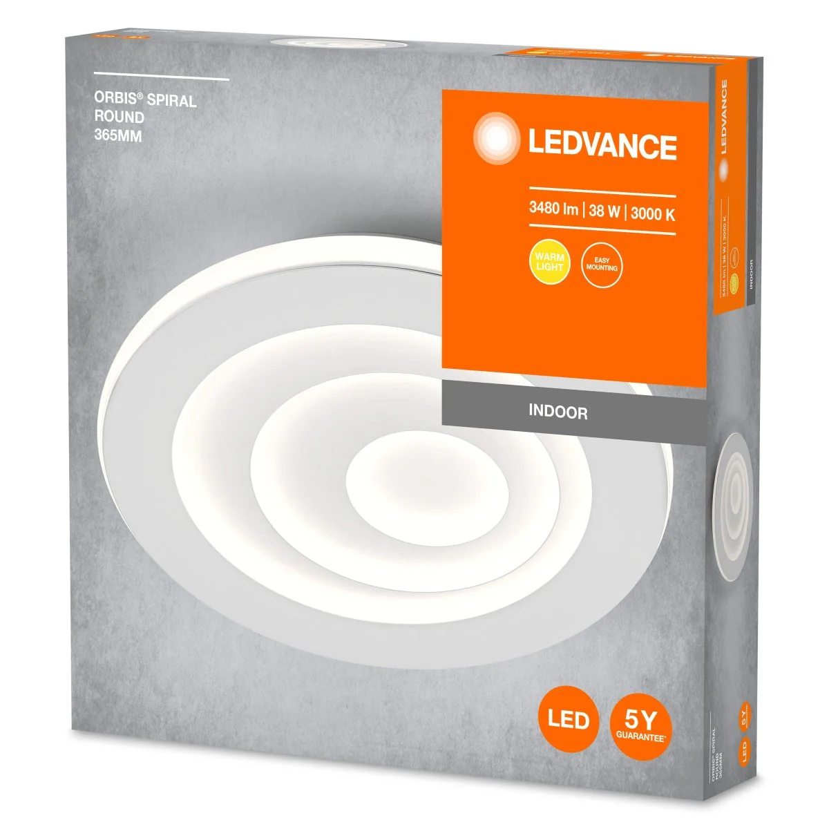 OSRAM ORBIS SPIRAL ROUND 365 mm 38W biały - Image 2