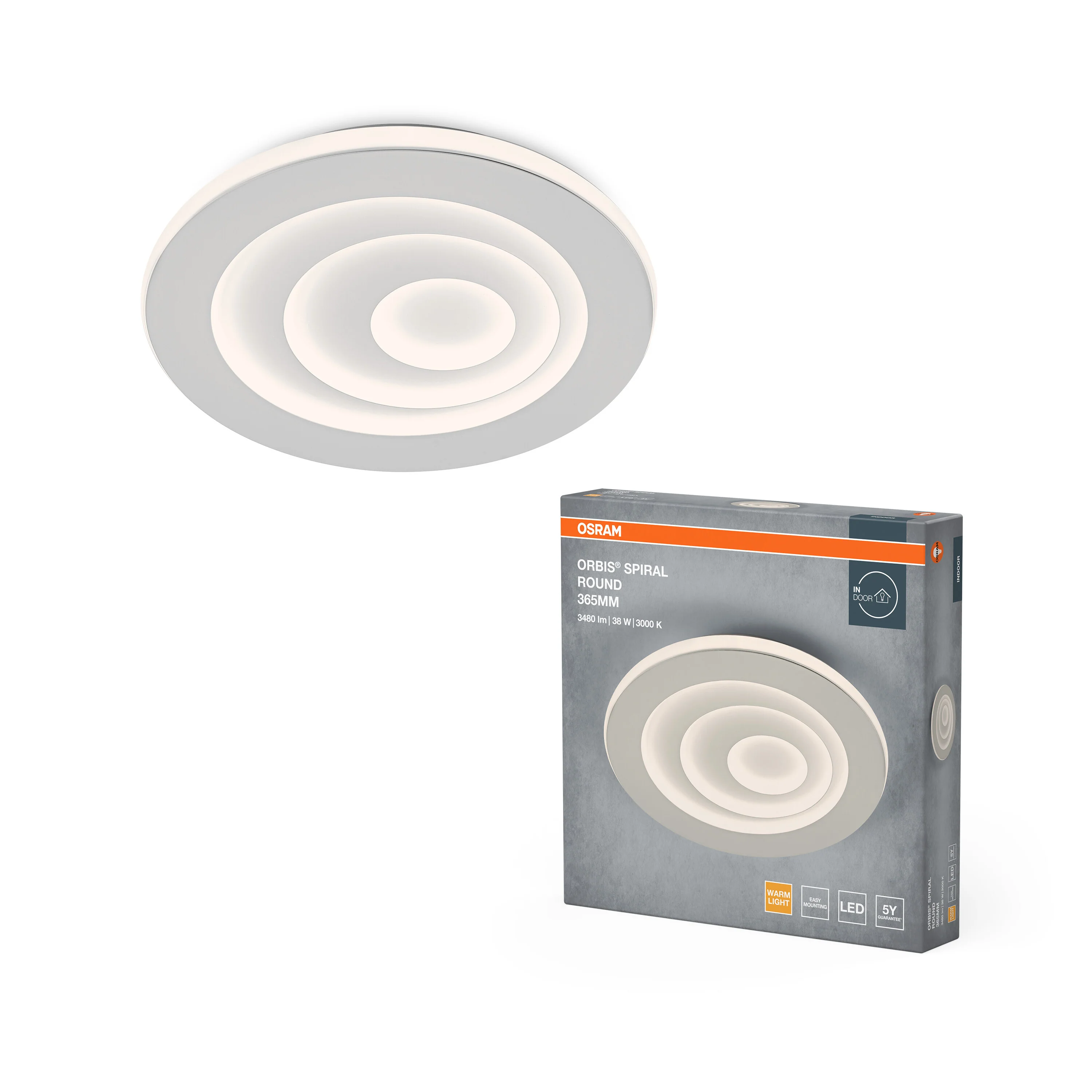 OSRAM Orbis Spiral Round 365mm 38W biały - Image 5