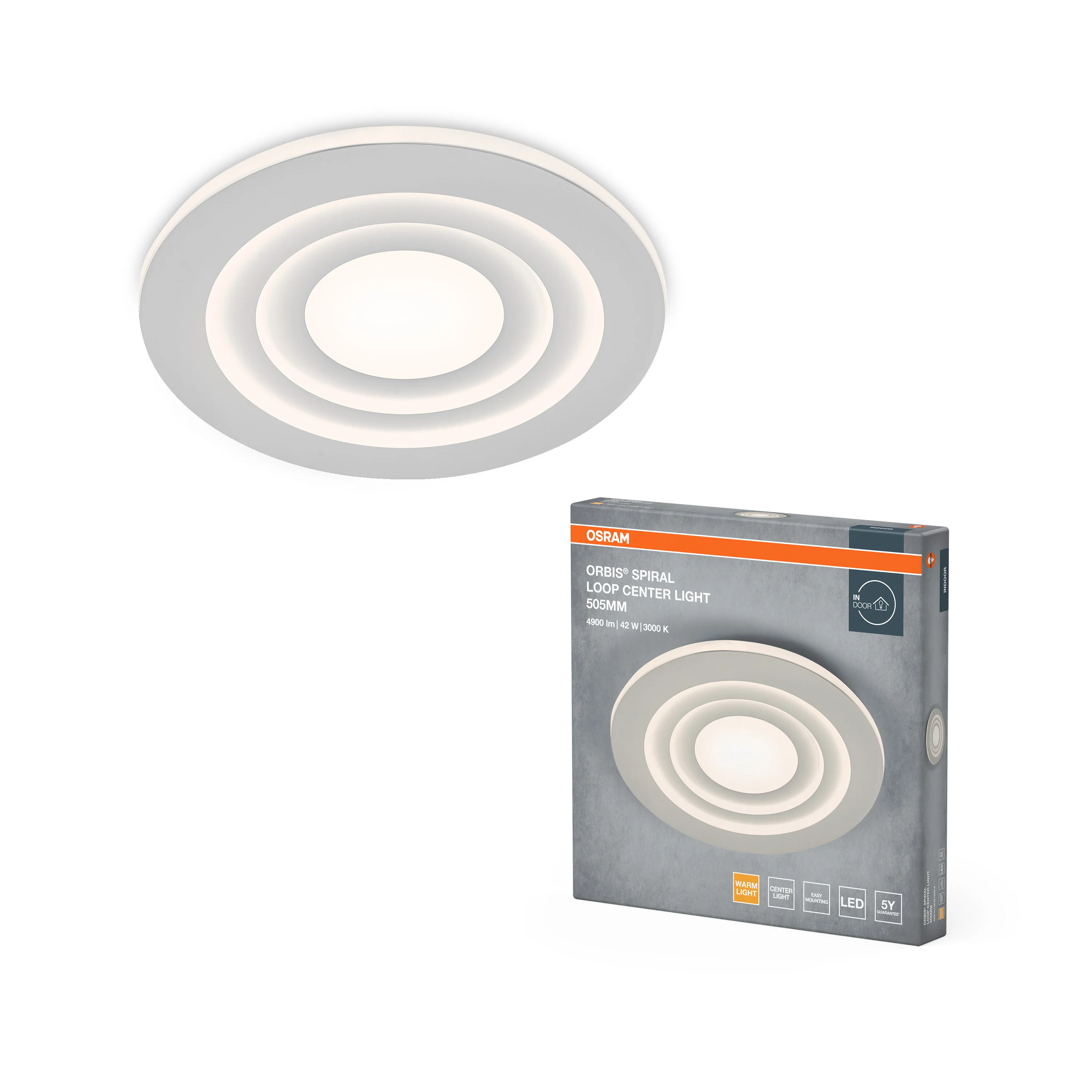 OSRAM Orbis Spiral światło główne i boczne 505mm 42W biały - Image 5