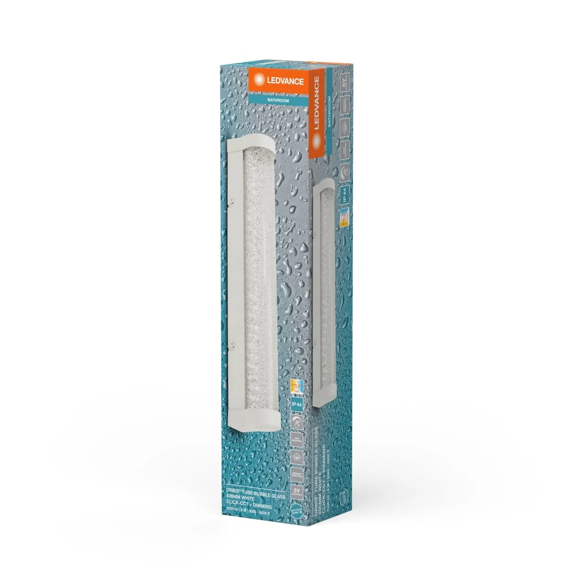 OSRAM Orbis Tube Bubble Glass 40CM Click CCT DIM IP44 biały - Image 2