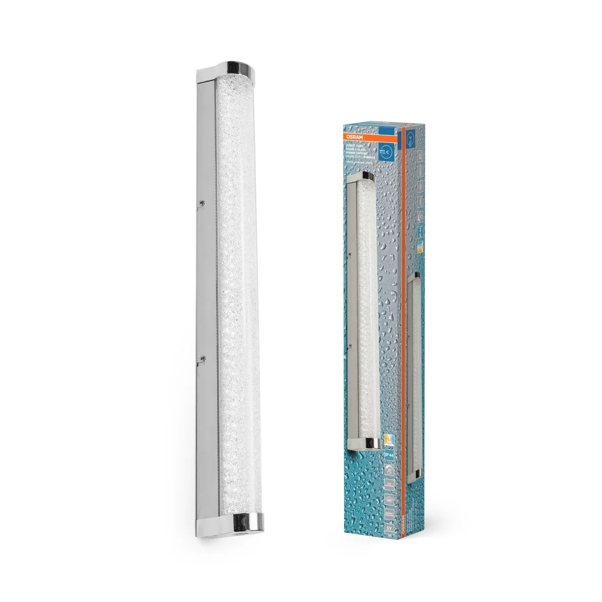 OSRAM Orbis Tube Bubble Glass 60cm Click CCT DIM chrom