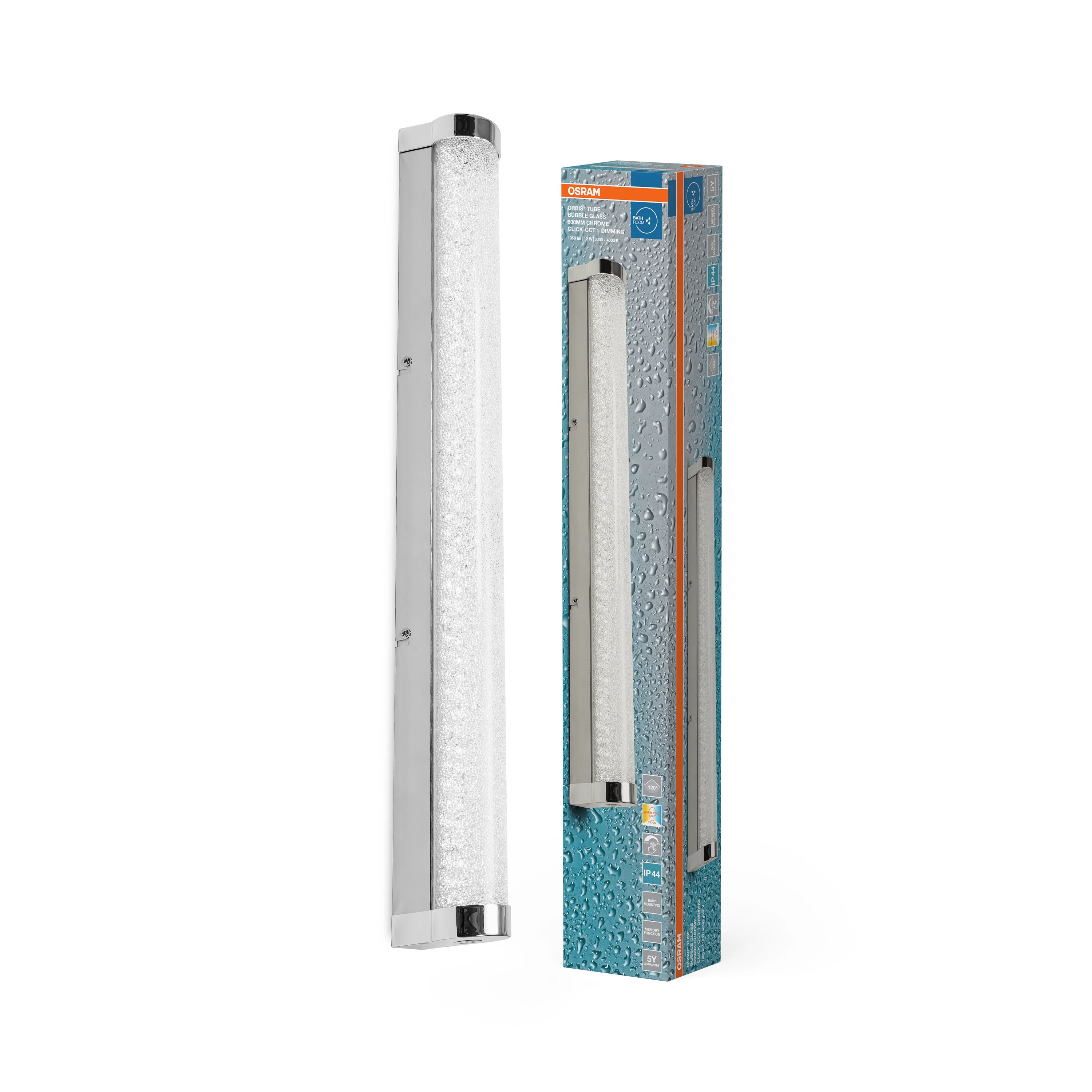 OSRAM Orbis Tube Bubble Glass 60cm Click CCT DIM chrom - Image 5