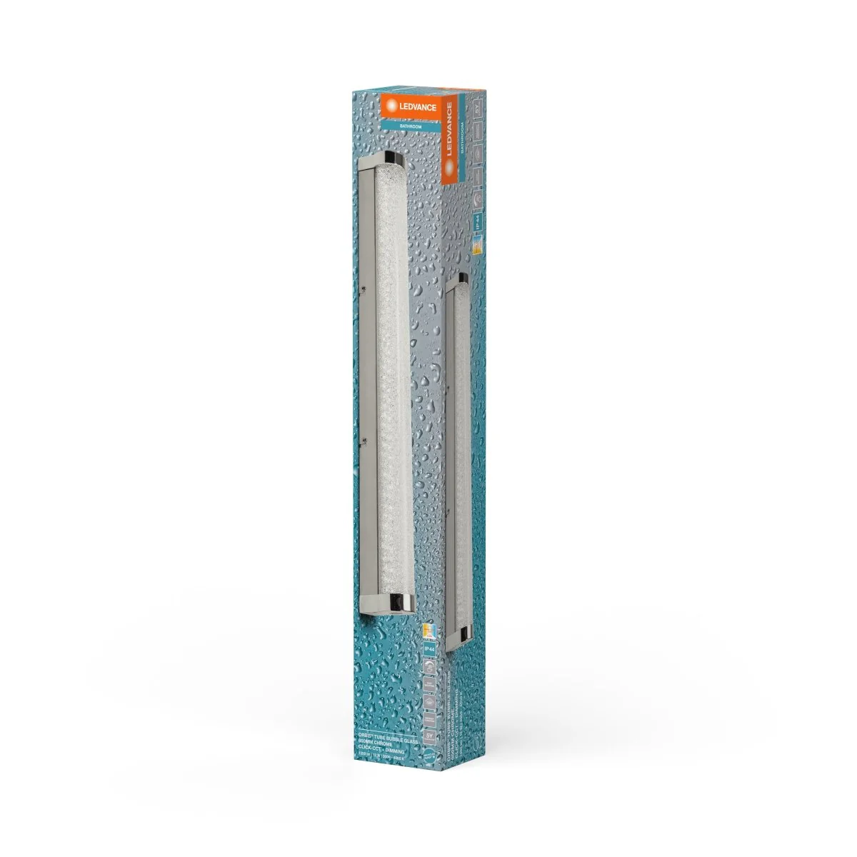 OSRAM Orbis Tube Bubble Glass 60CM Click CCT DIM IP44 chrom - Image 2