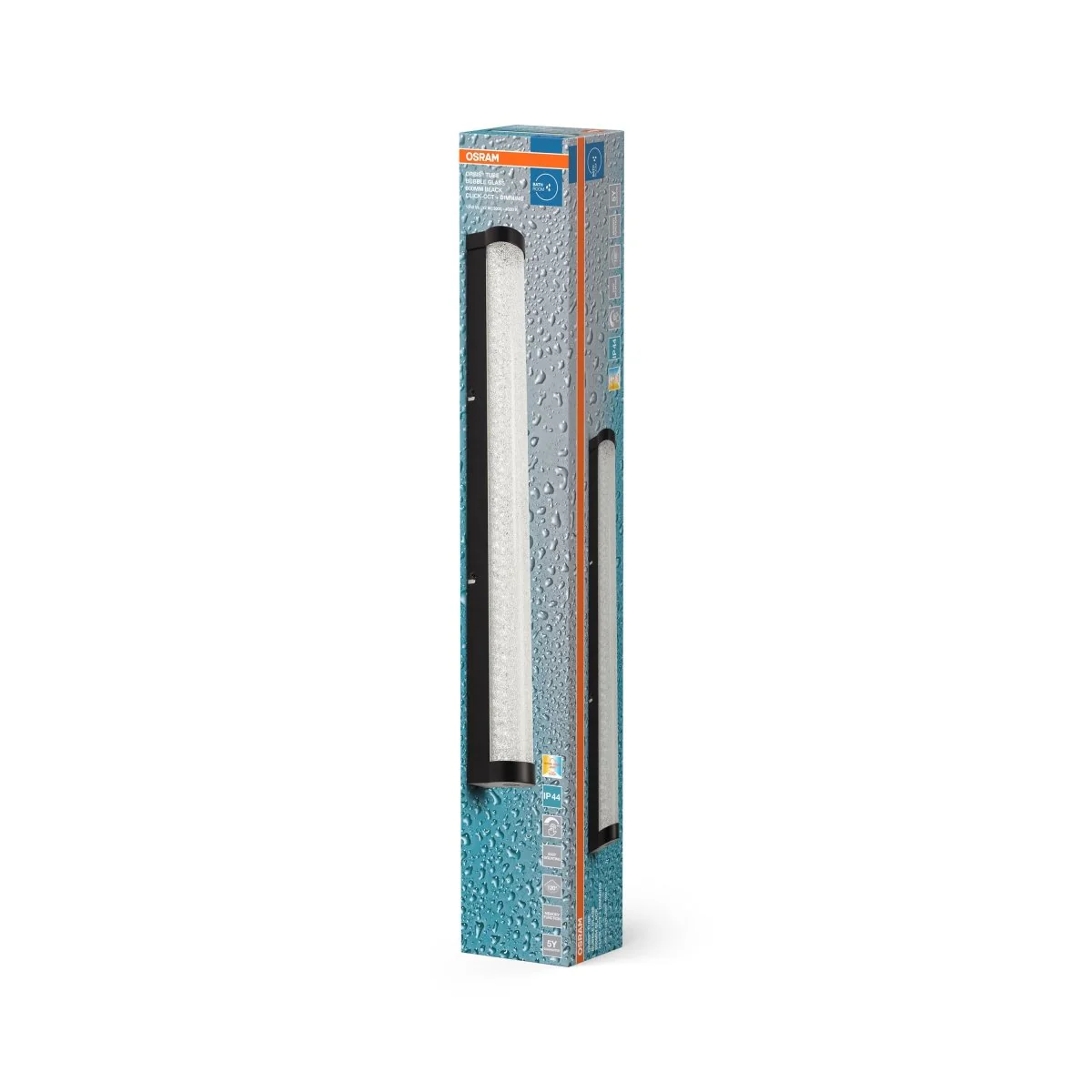 OSRAM Orbis Tube Bubble Glass 60cm Click CCT DIM IP44 czarna - Image 2