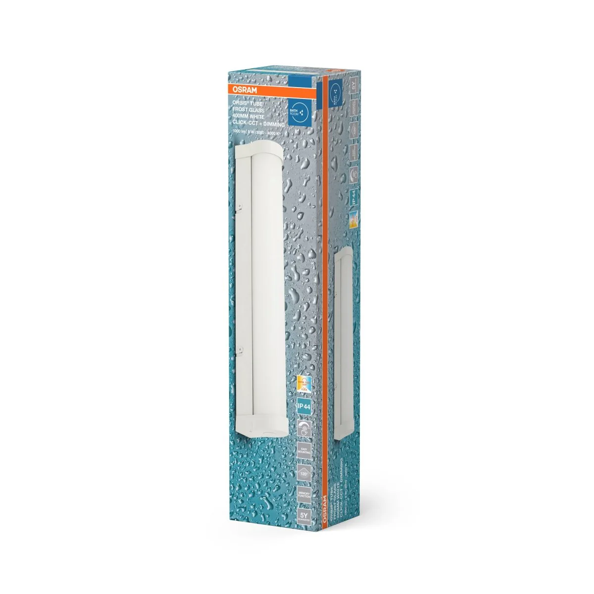 OSRAM Orbis Tube Frost Glass 40cm Click CCT DIM IP44 białe - Image 2