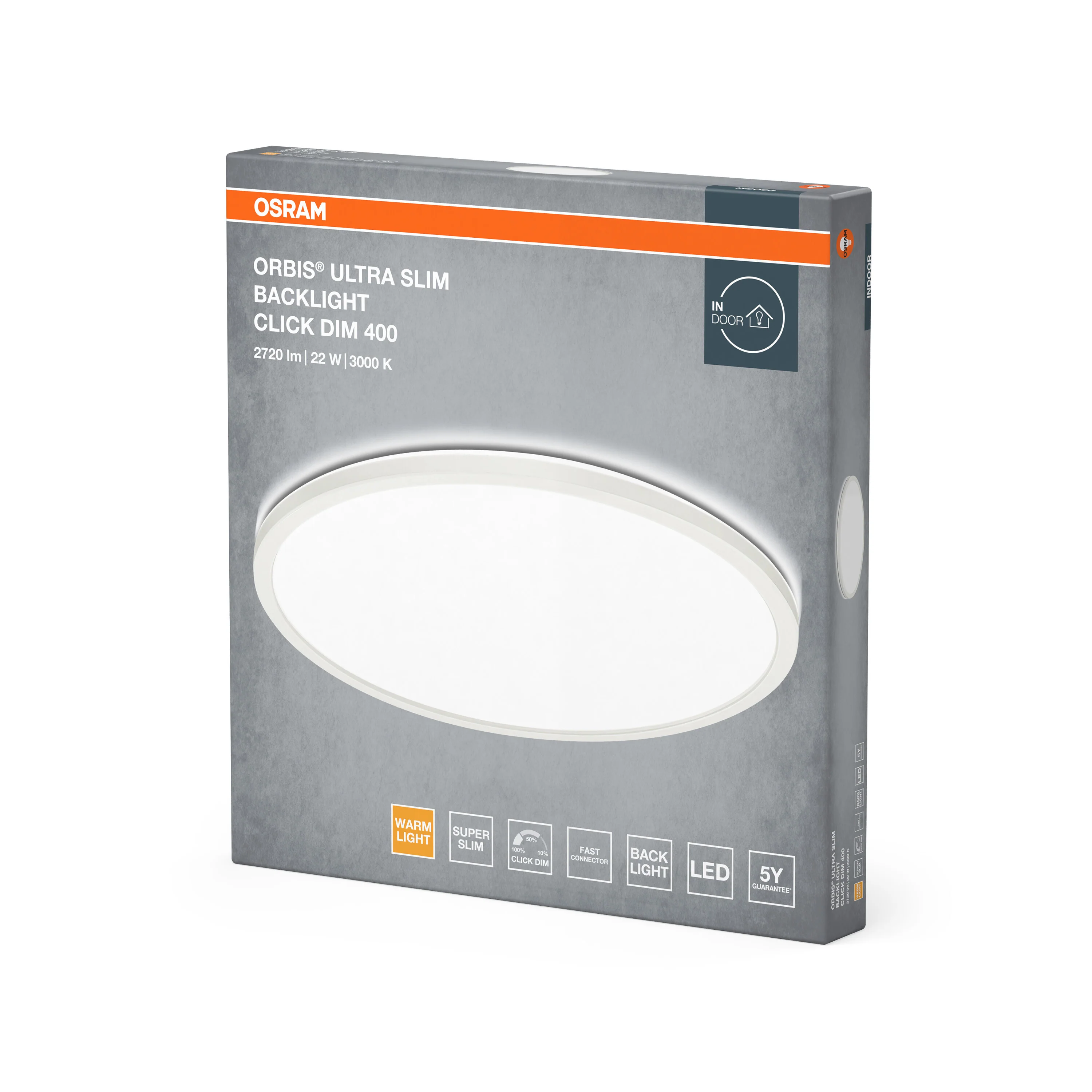 OSRAM ORBIS ULTRA SLIM CLICK DIM Click-Dim 400mm biały 22 W - Image 6