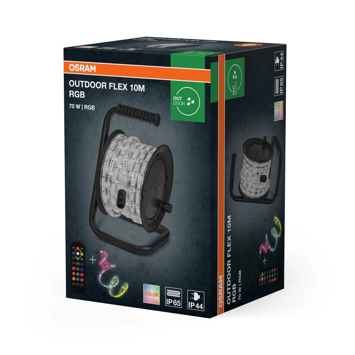 OSRAM OUTDOOR FLEX IP65 RGB 10M RGB IP65 z pilotem - Image 2