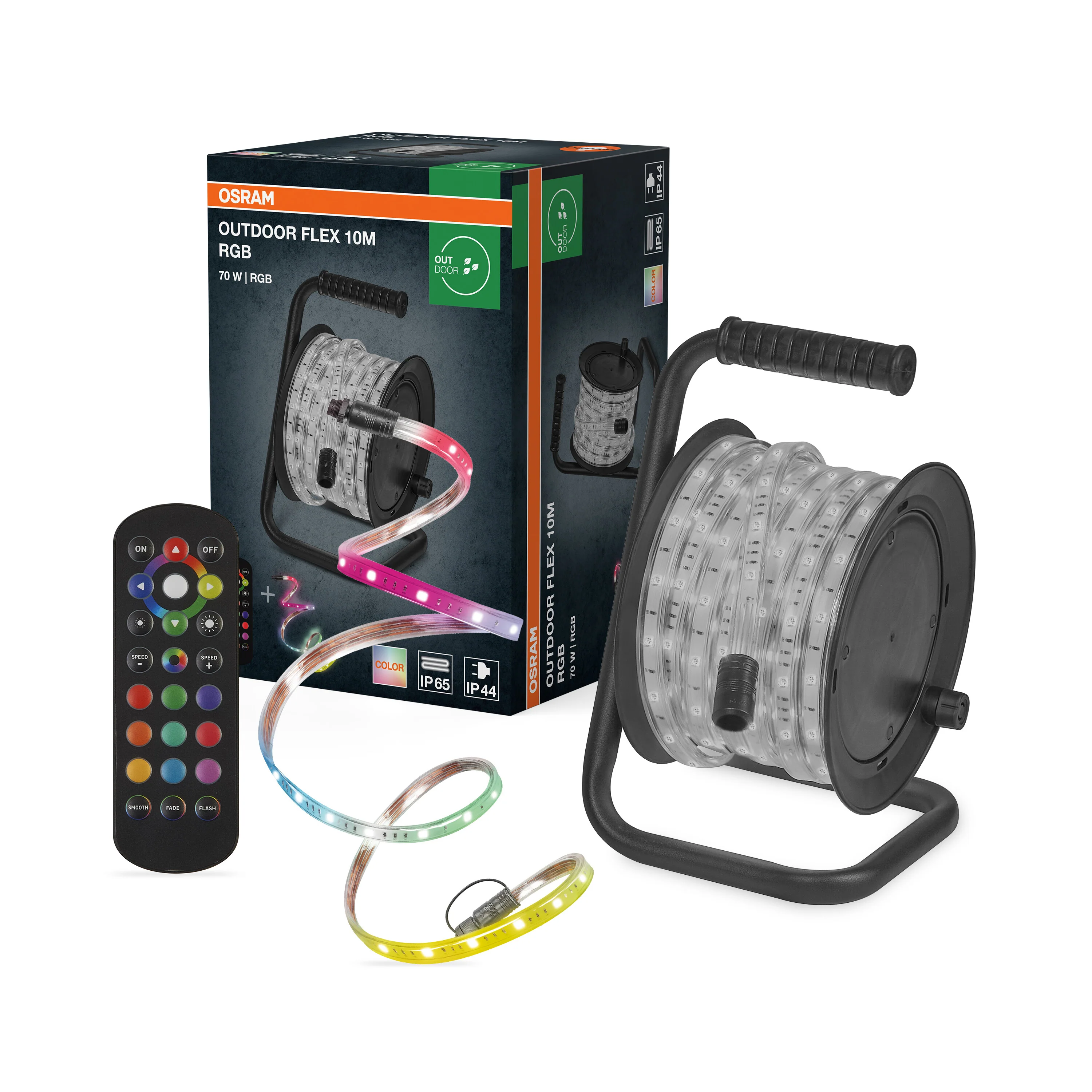 OSRAM OUTDOOR FLEX IP65 RGB 10M RGB IP65 z pilotem - Image 5