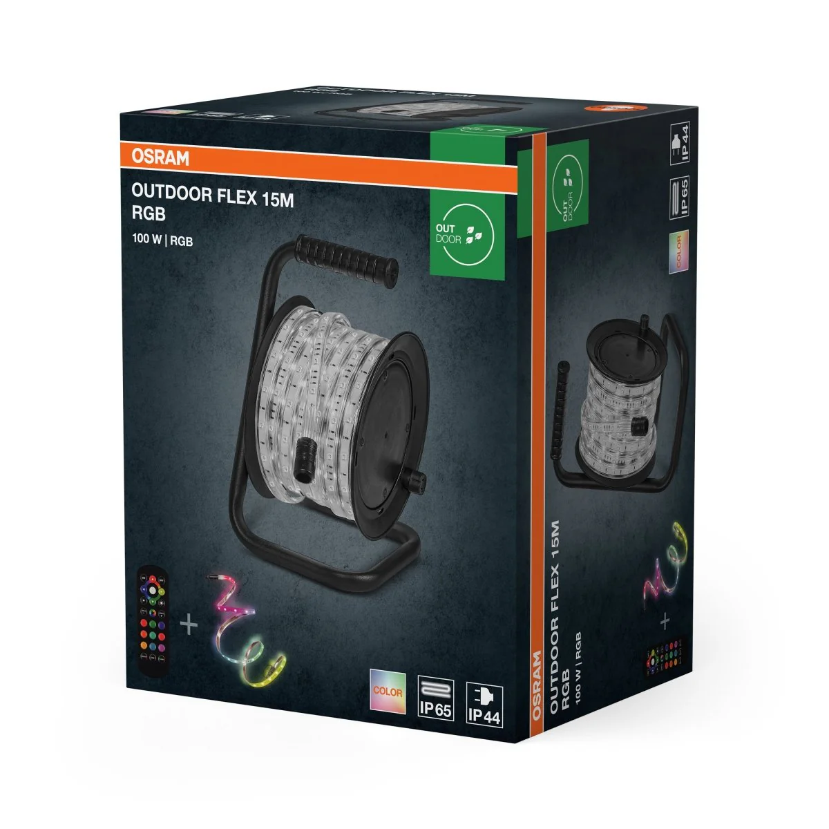 OSRAM OUTDOOR FLEX IP65 RGB 15M RGB IP65 z pilotem - Image 2