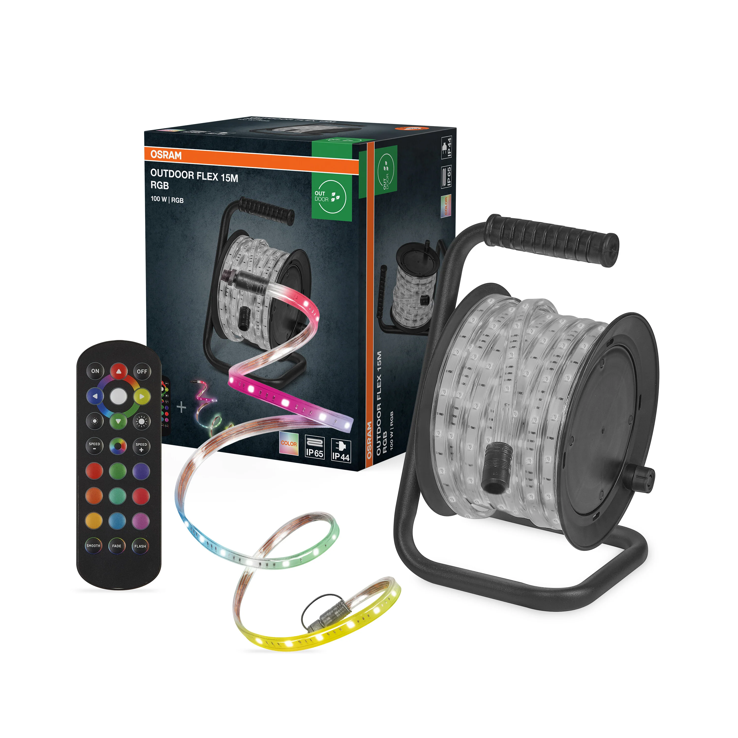 OSRAM OUTDOOR FLEX IP65 RGB 15M RGB IP65 z pilotem - Image 5