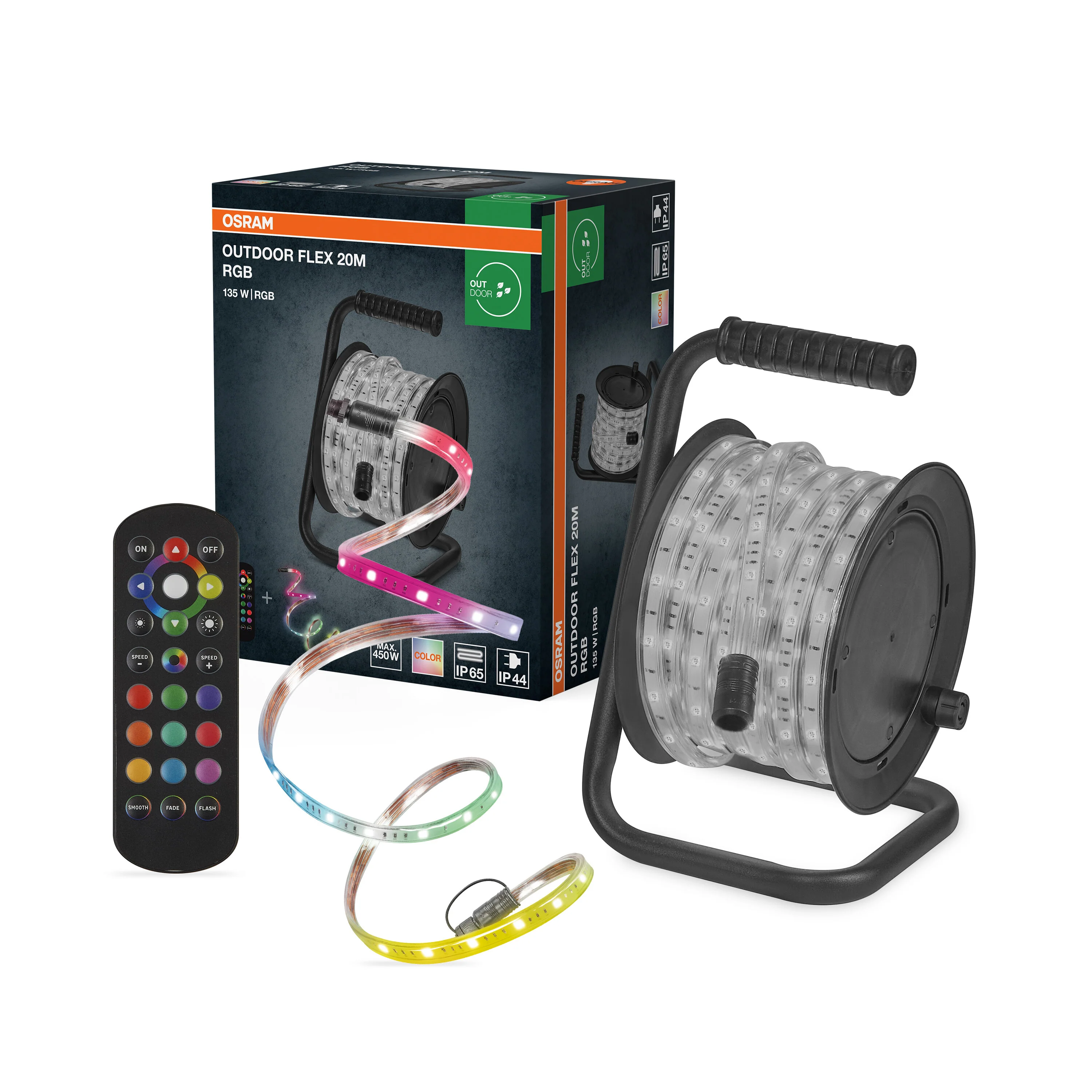 OSRAM OUTDOOR FLEX IP65 RGB 20M RGB IP65 z pilotem - Image 5