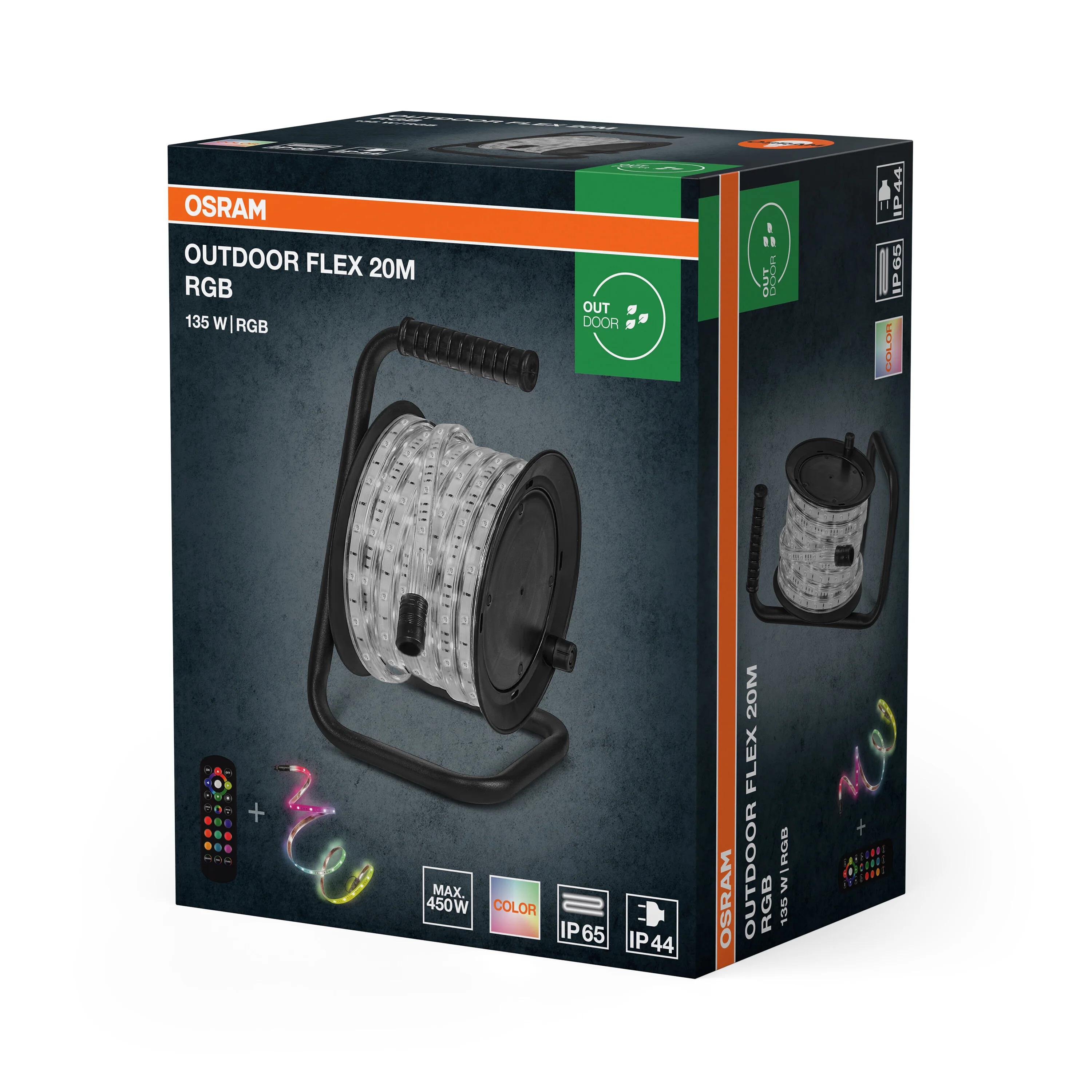 OSRAM OUTDOOR FLEX IP65 RGB 20M RGB IP65 z pilotem - Image 6
