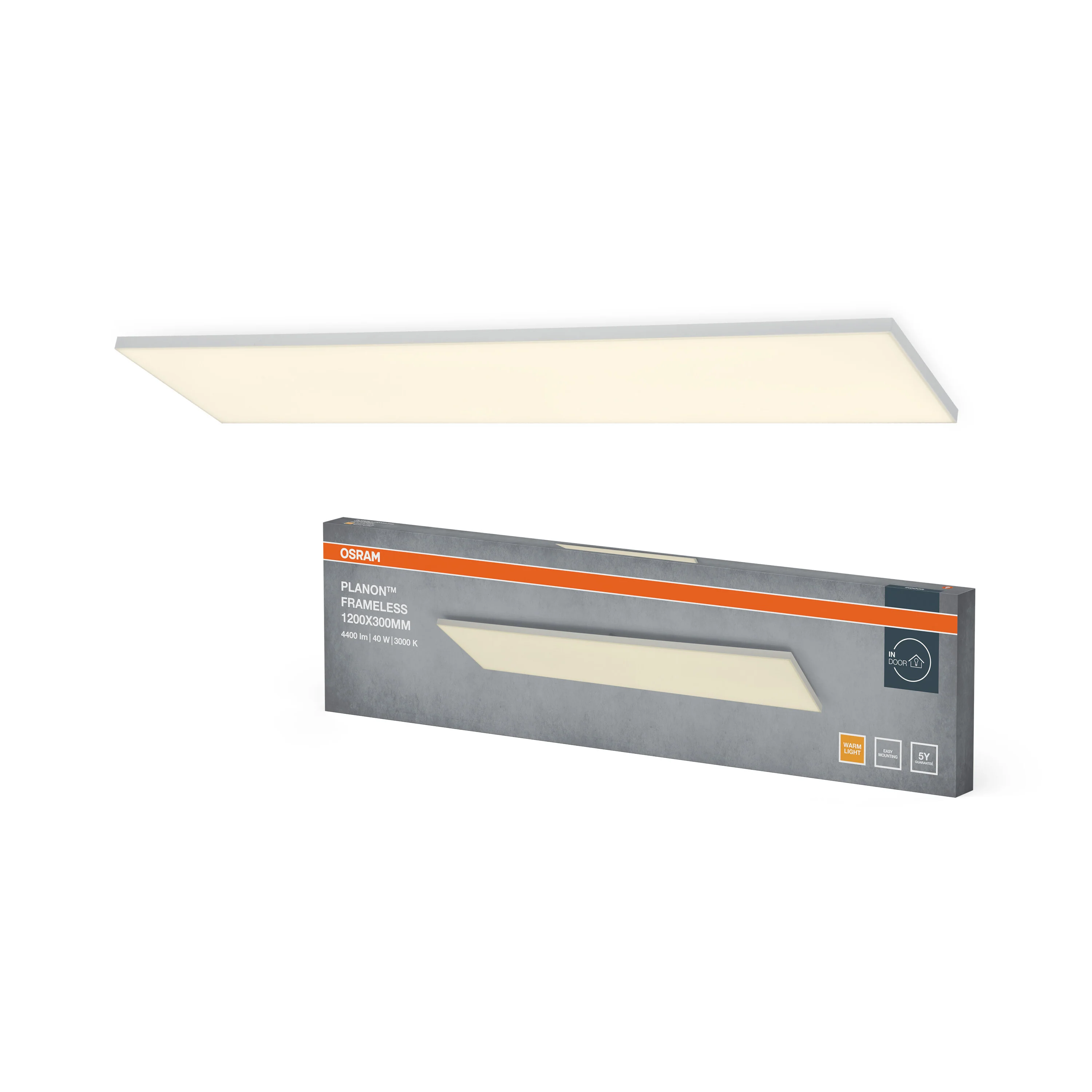 OSRAM PLANON™ Frameless 1200x300mm 40 W 830 biały - Image 5