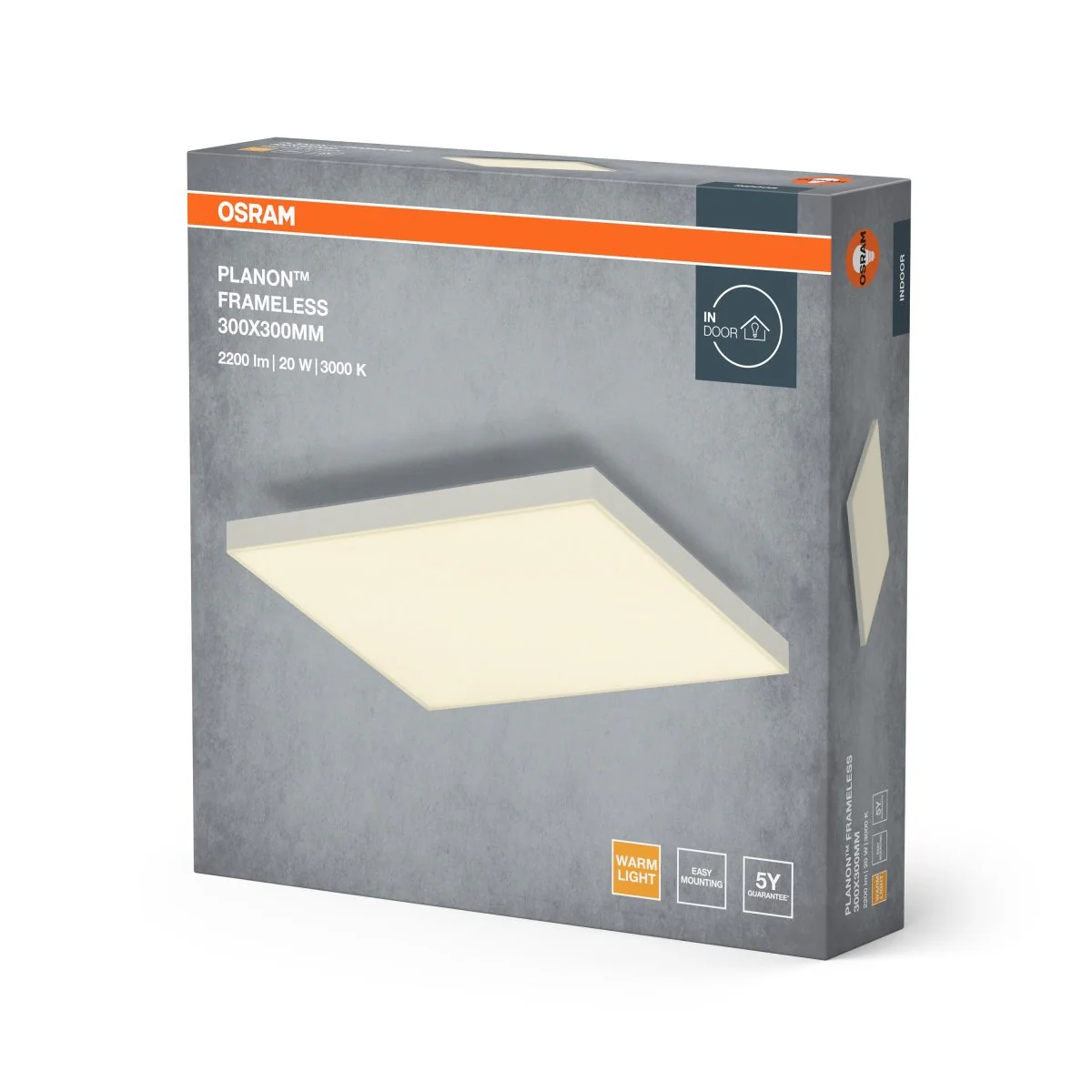 OSRAM PLANON™ Frameless 300x300mm 20W 830 biały - Image 2