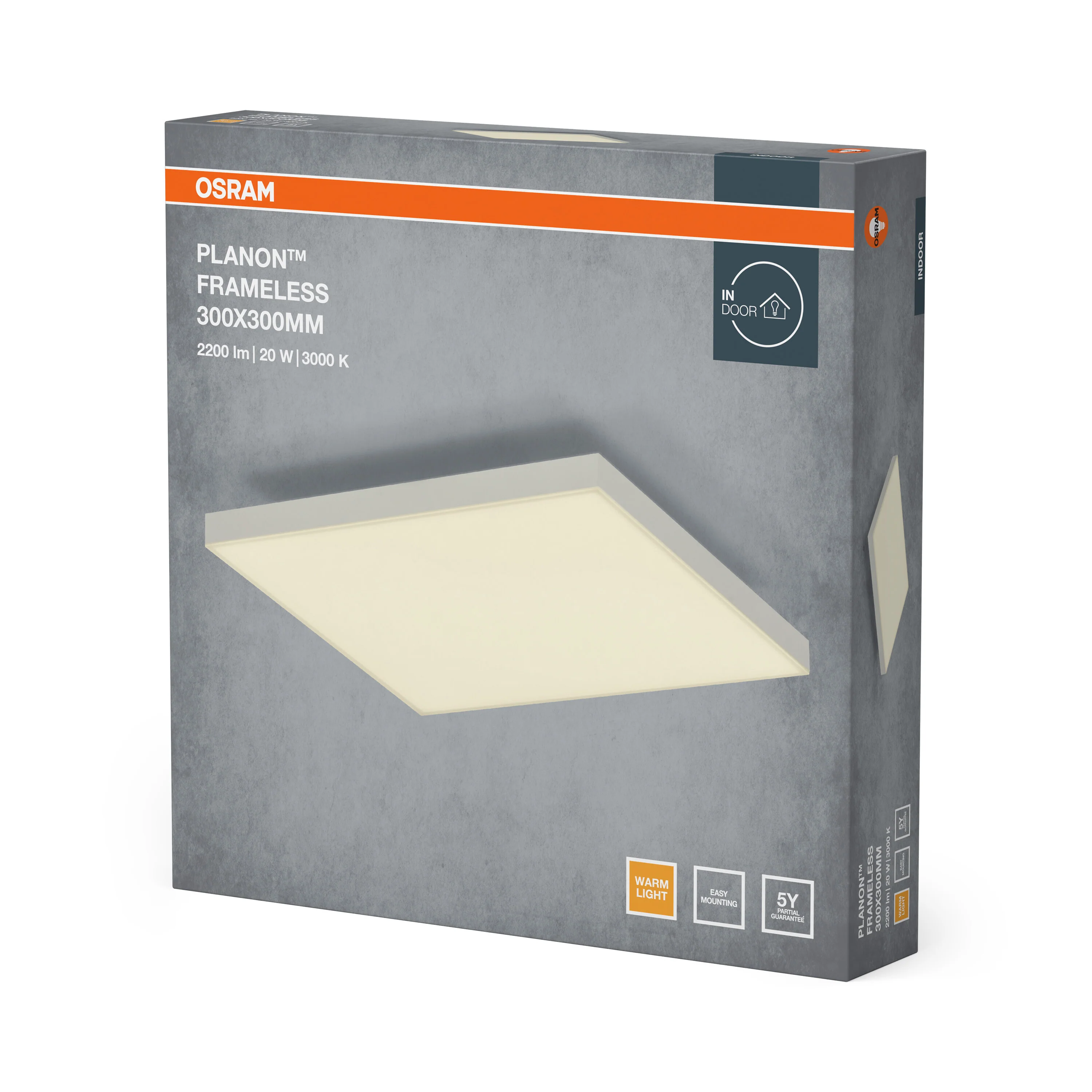 OSRAM PLANON™ Frameless 300x300mm 20W 830 biały - Image 6
