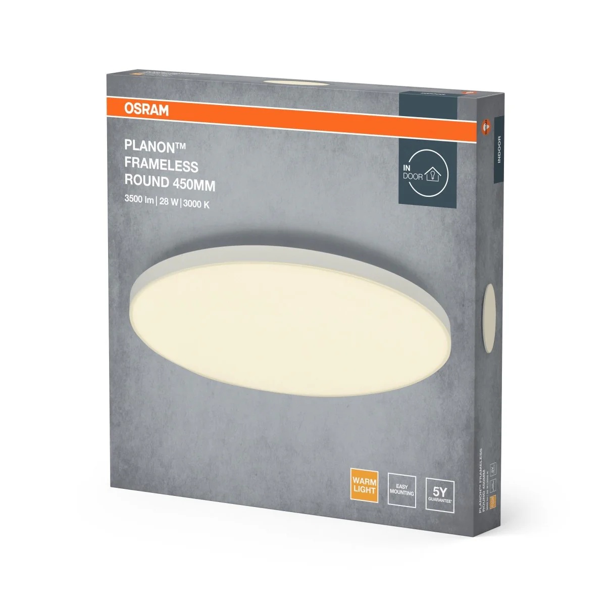 OSRAM PLANON™ Frameless okrągły 450mm 28W 830 biały - Image 2