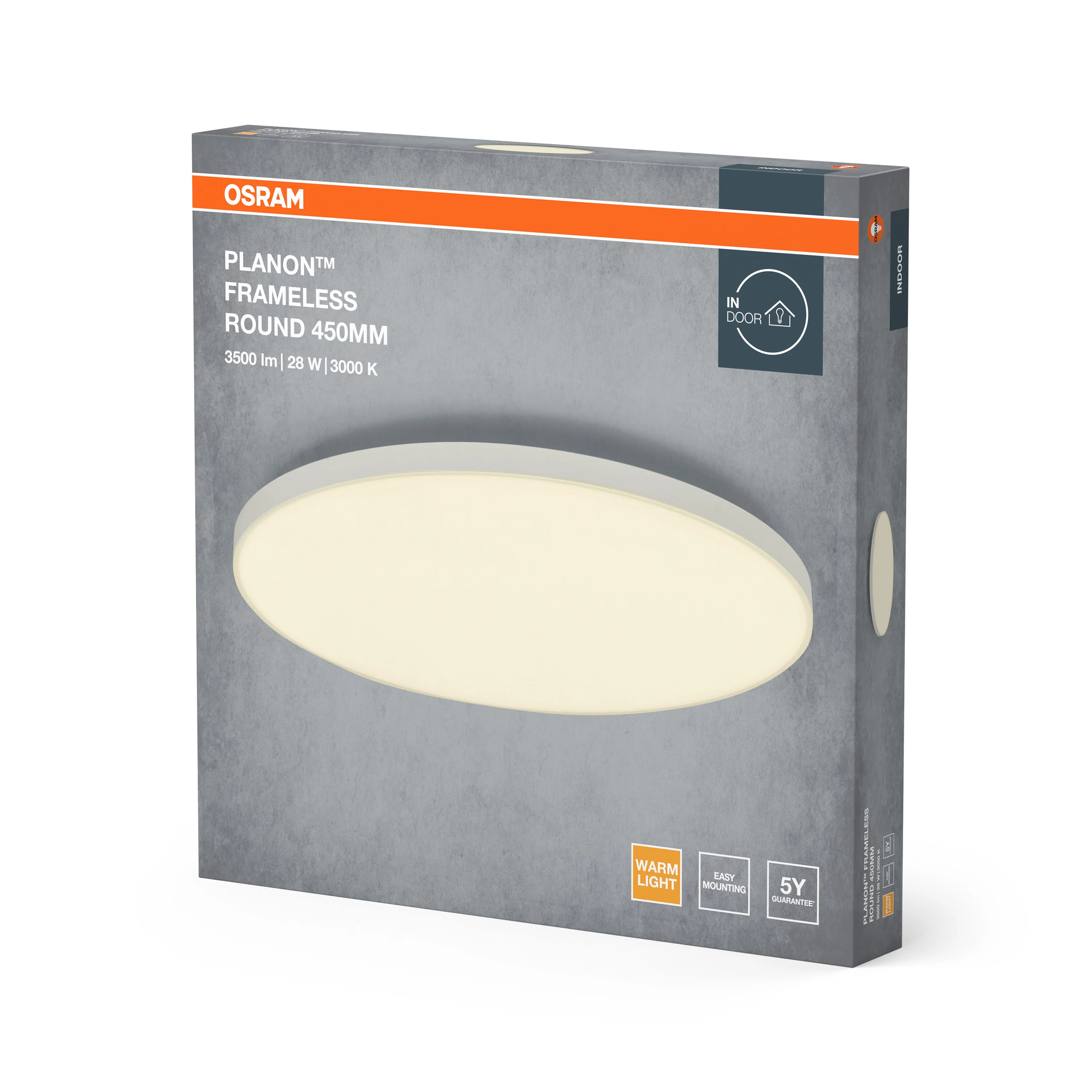 OSRAM PLANON™ Frameless okrągły 450mm 28W 830 biały - Image 6