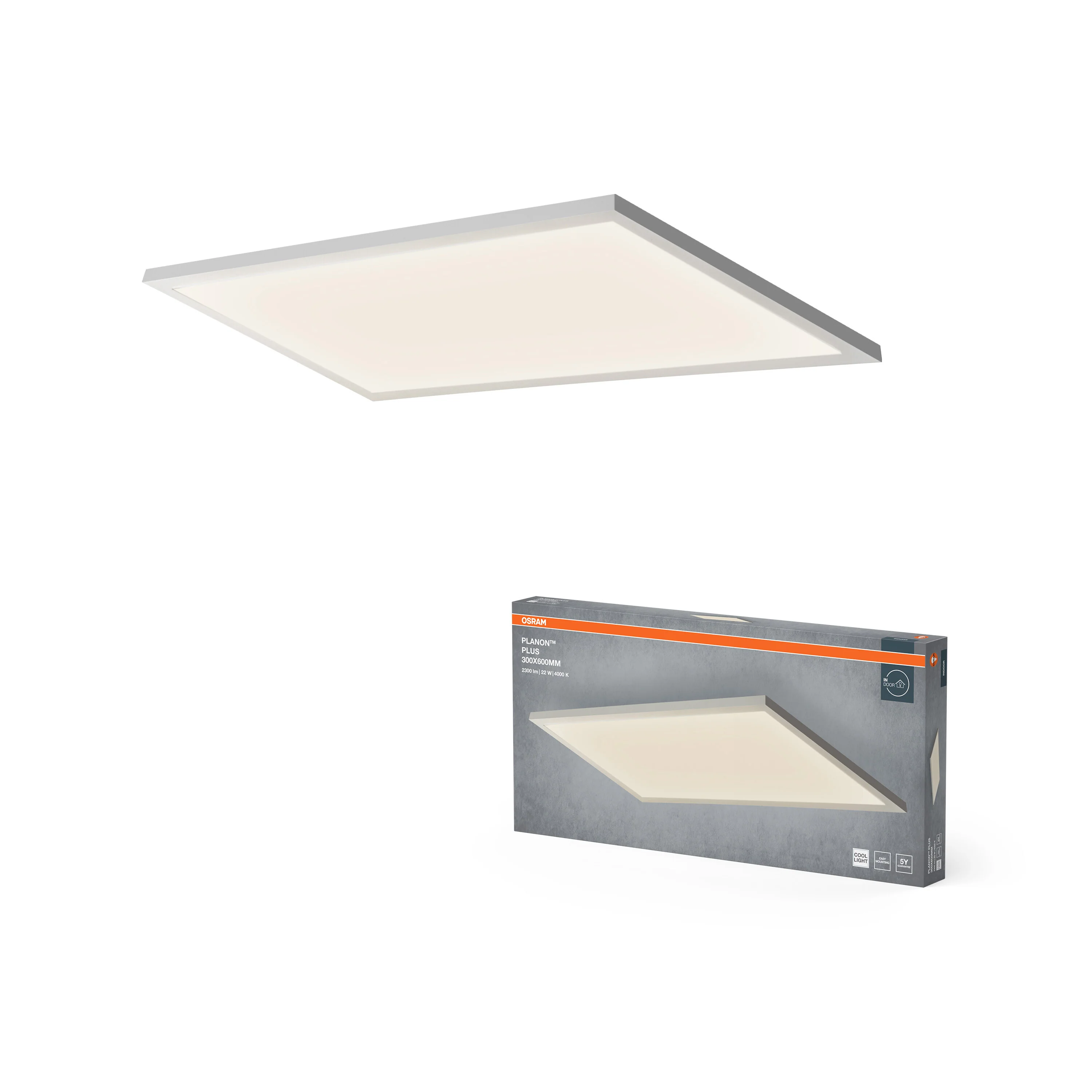 OSRAM PLANON™ Plus 300x 600mm 22W 840 biały - Image 5