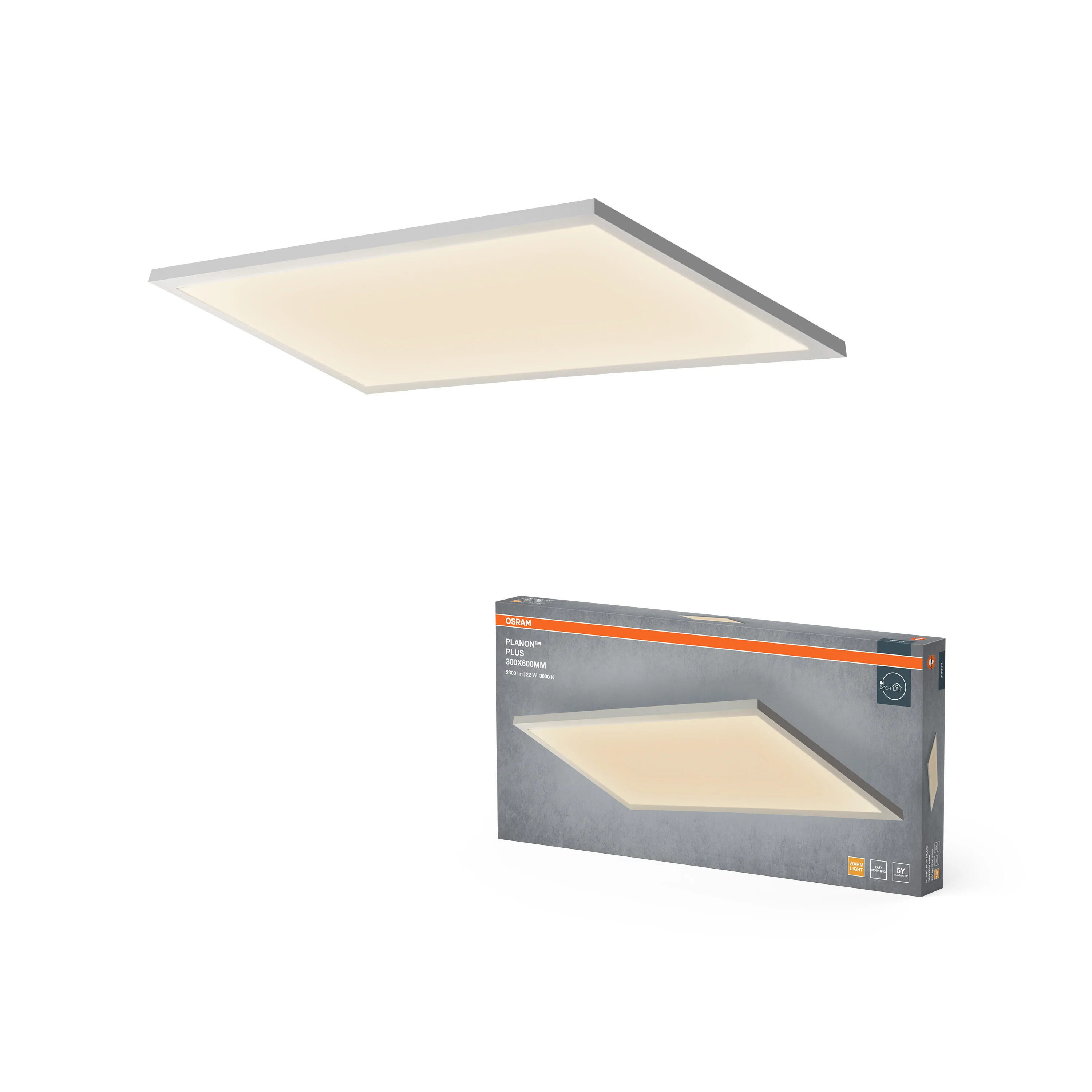 OSRAM PLANON™ Plus 300x600mm 22W 830 biały - Image 5