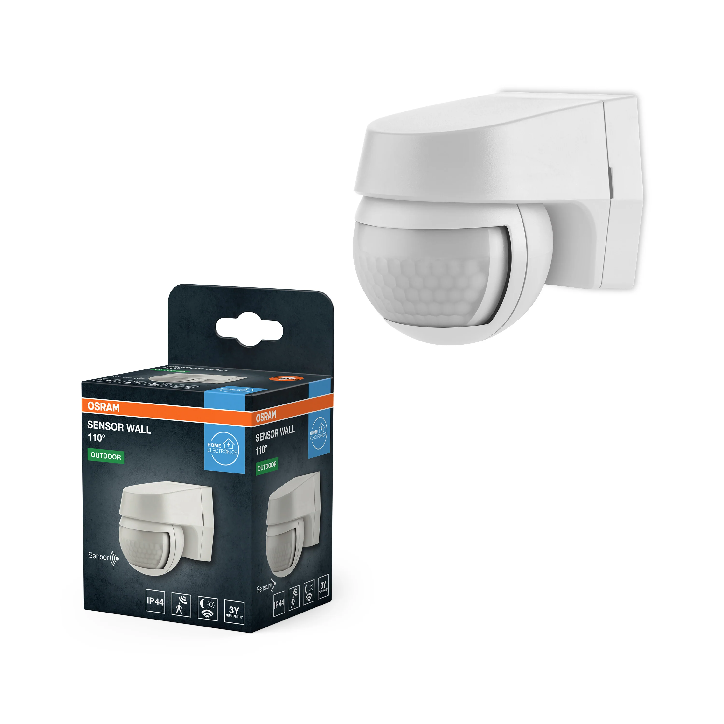 OSRAM SENSOR ścienny 110° IP44 biały - Image 5