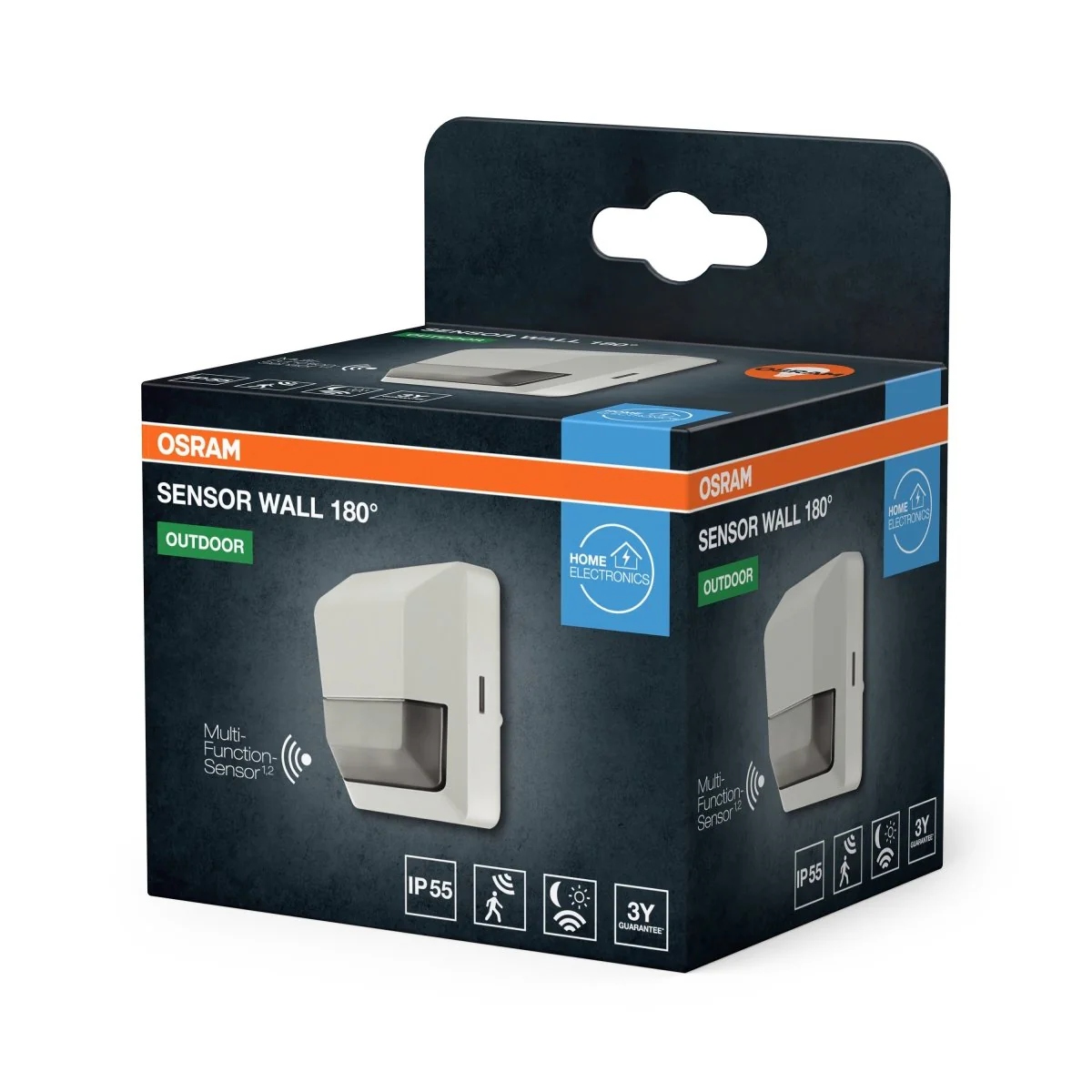 OSRAM SENSOR ścienny 180° IP55 biały - Image 2