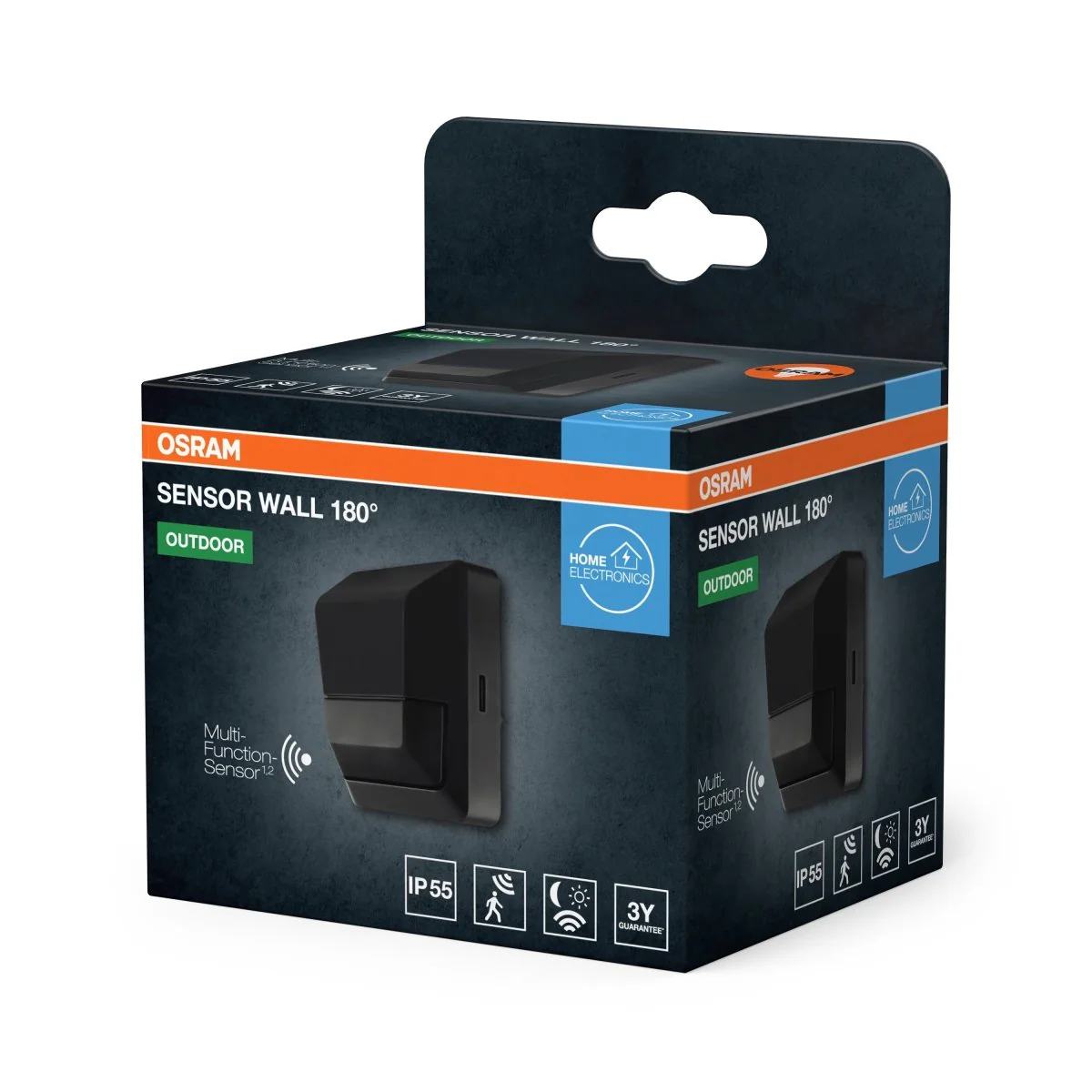 OSRAM SENSOR ścienny 180° IP55 ciemnoszary - Image 2