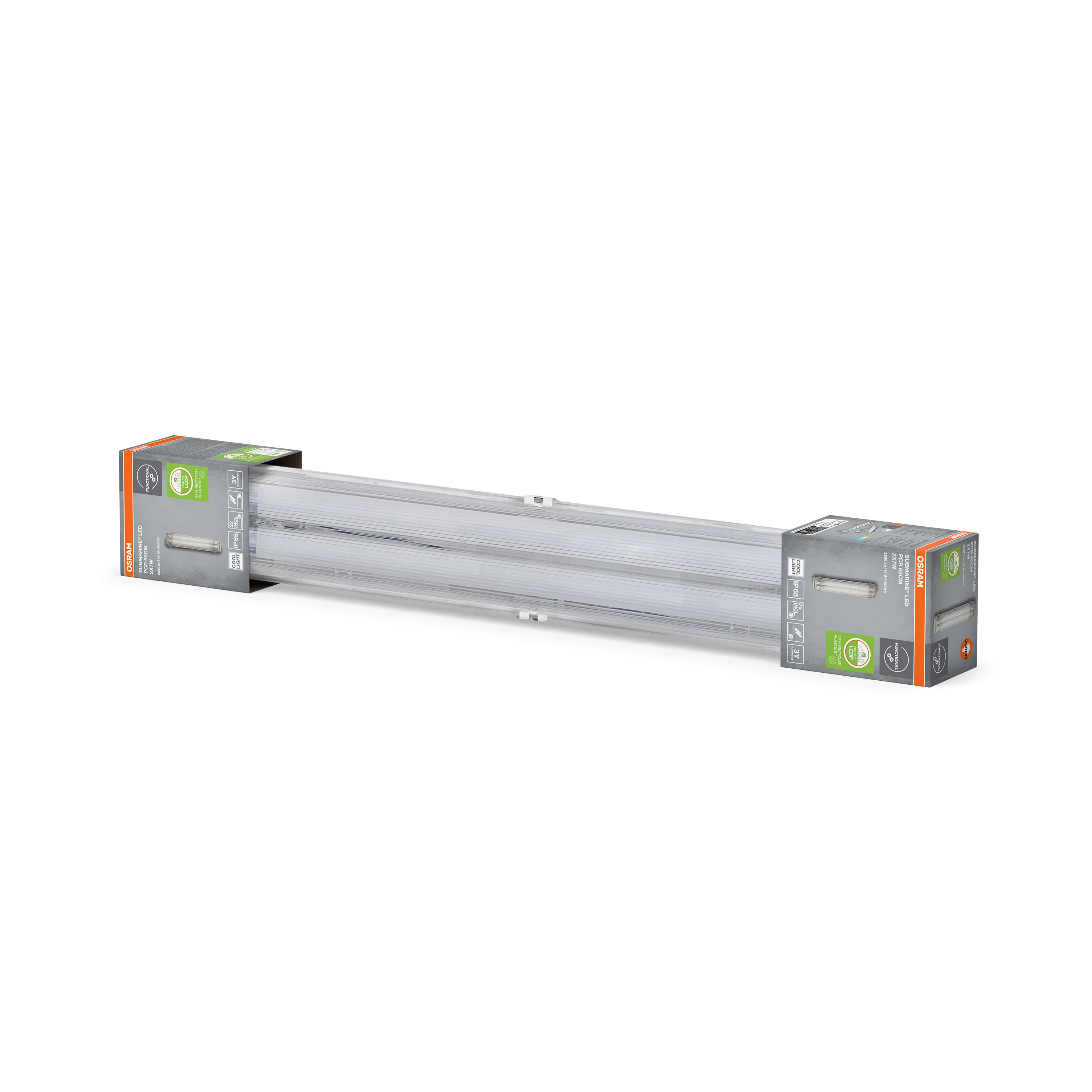 OSRAM SUBMARINE PCR 60 2x7W 840 G13 T8 - Image 6